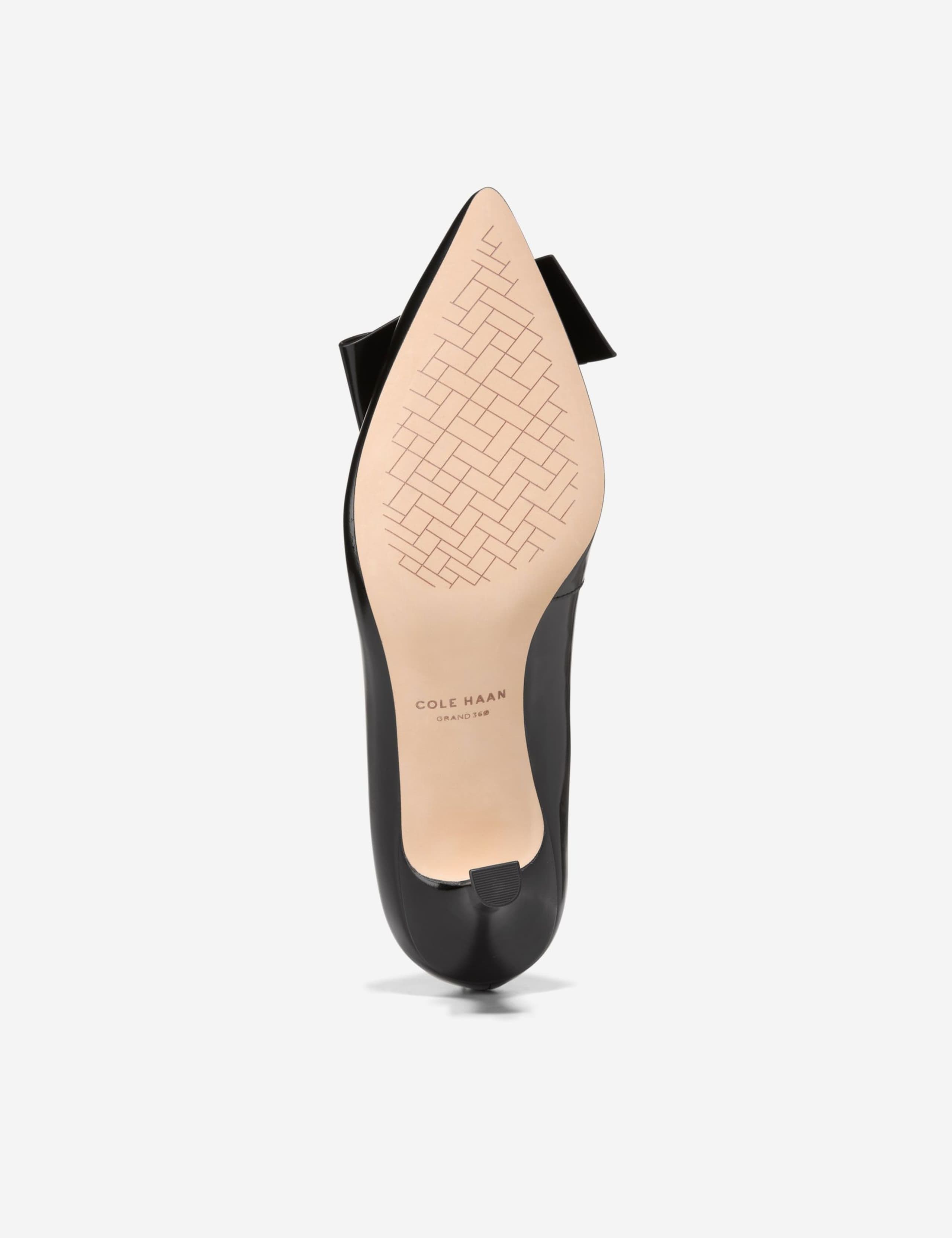 Felicia Bow Leather Stiletto Heel Court Shoes 4 of 6