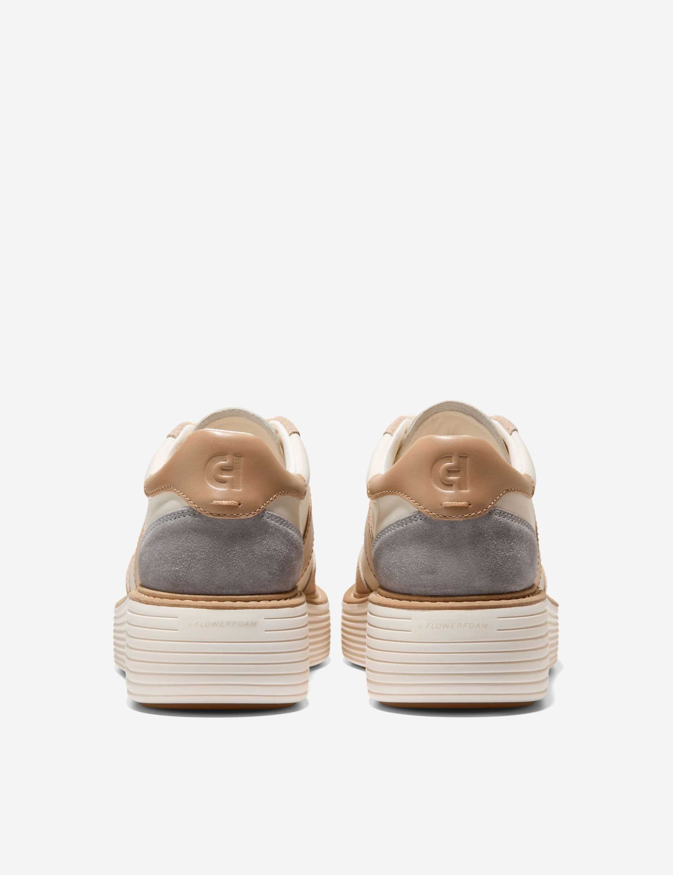 Leather Lace Up Platform Trainers 6 of 6