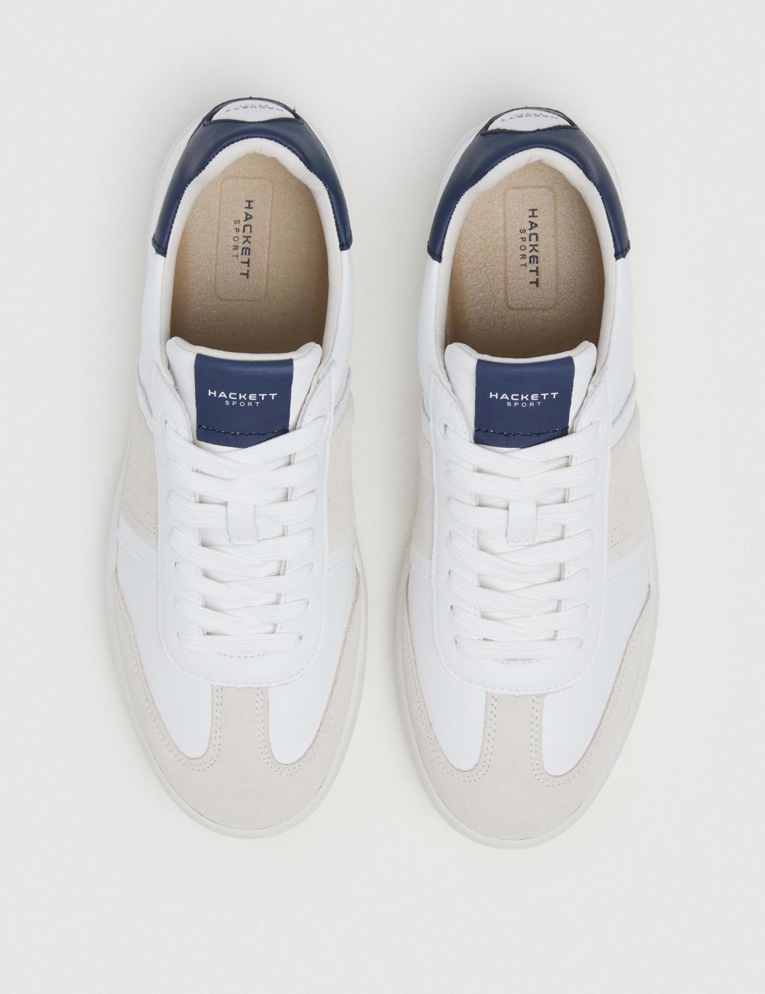Leather Lace Up Trainers 2 of 6