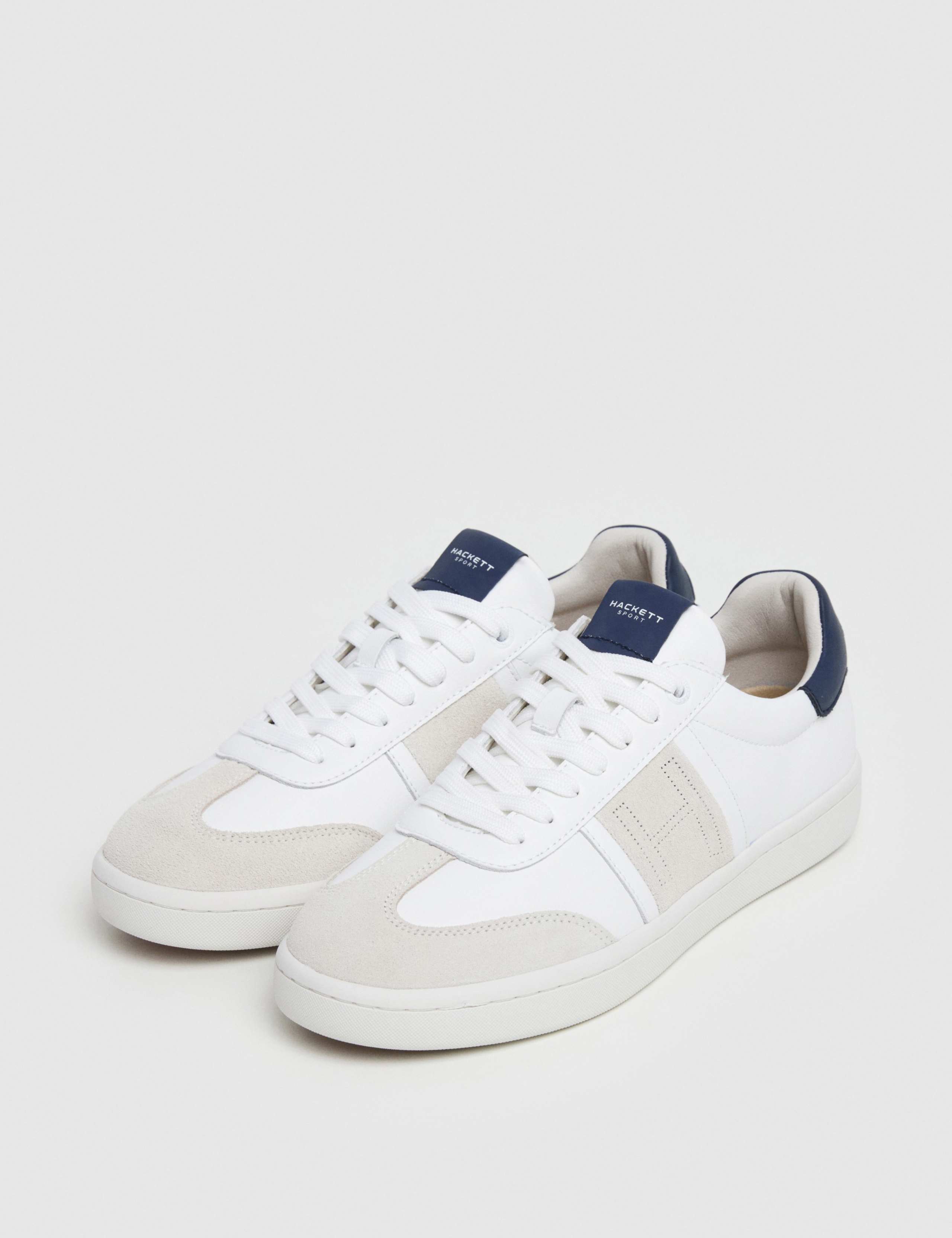 Leather Lace Up Trainers 5 of 6