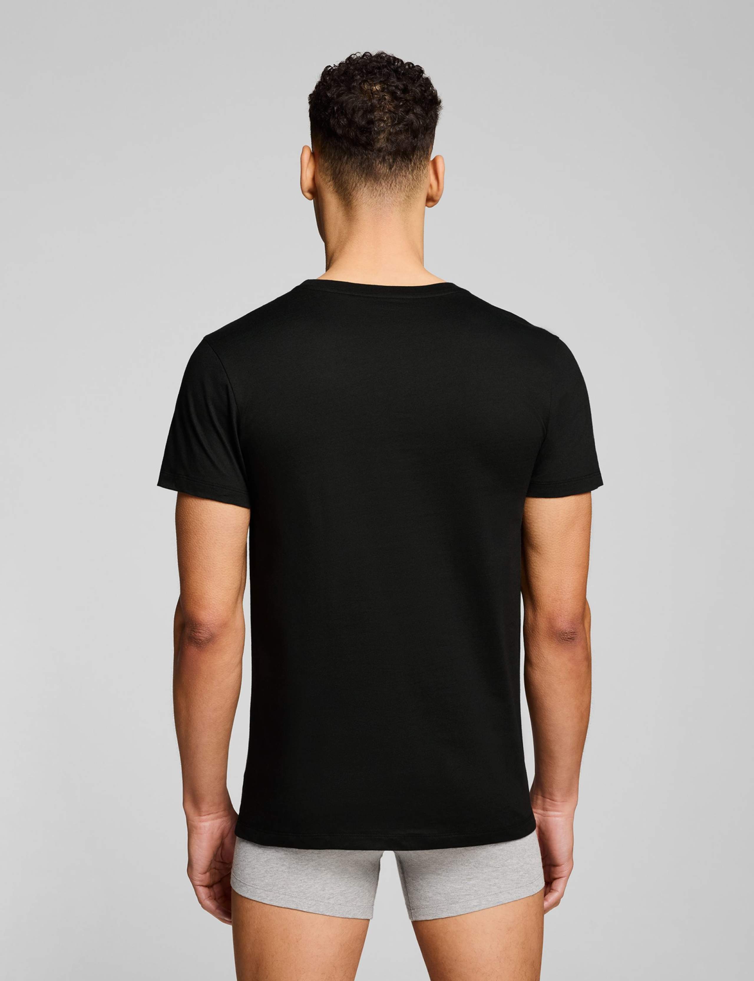 2 Pack Pure Cotton Crew Neck T-Shirt 3 of 5