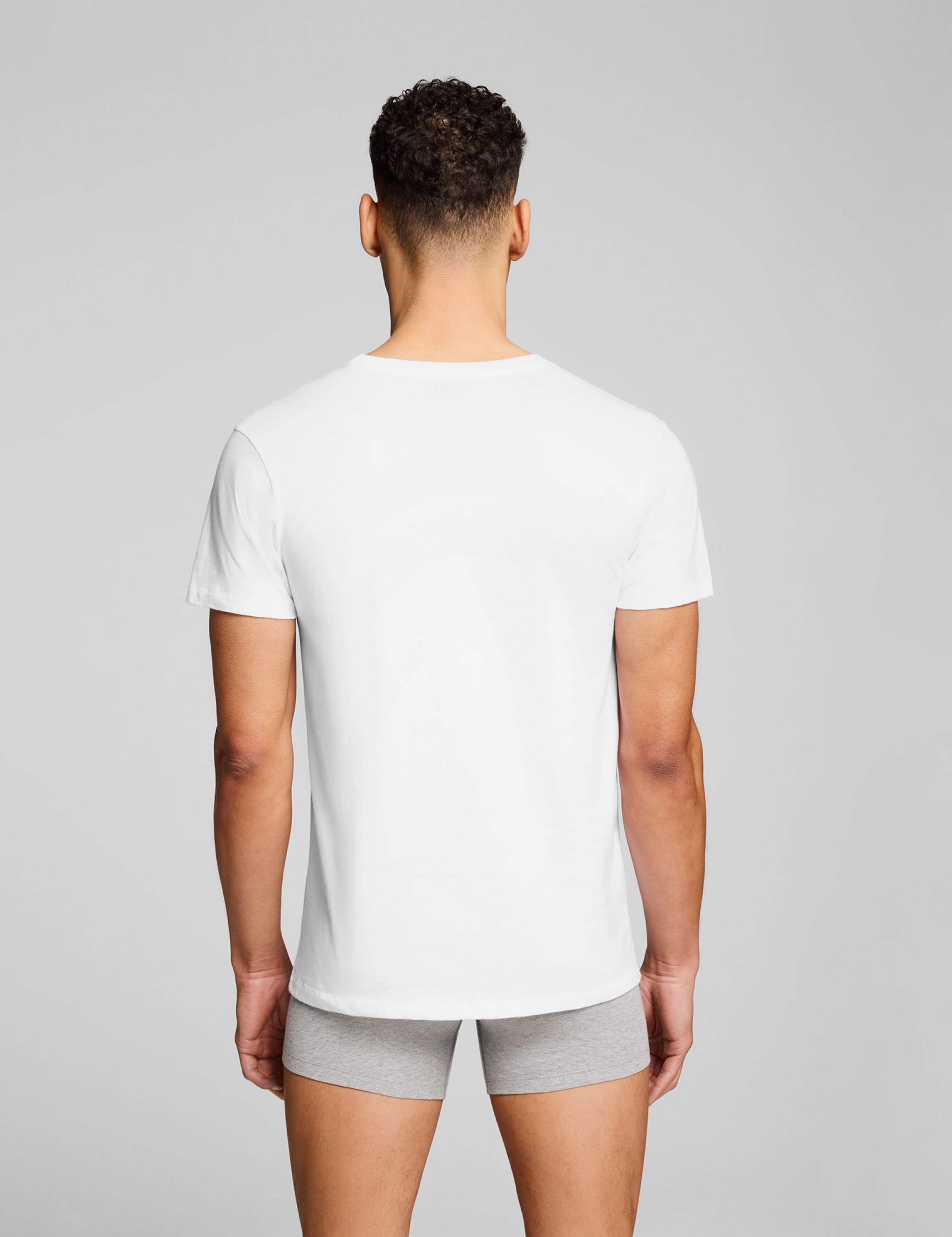 2 Pack Pure Cotton Crew Neck T-Shirt 3 of 5