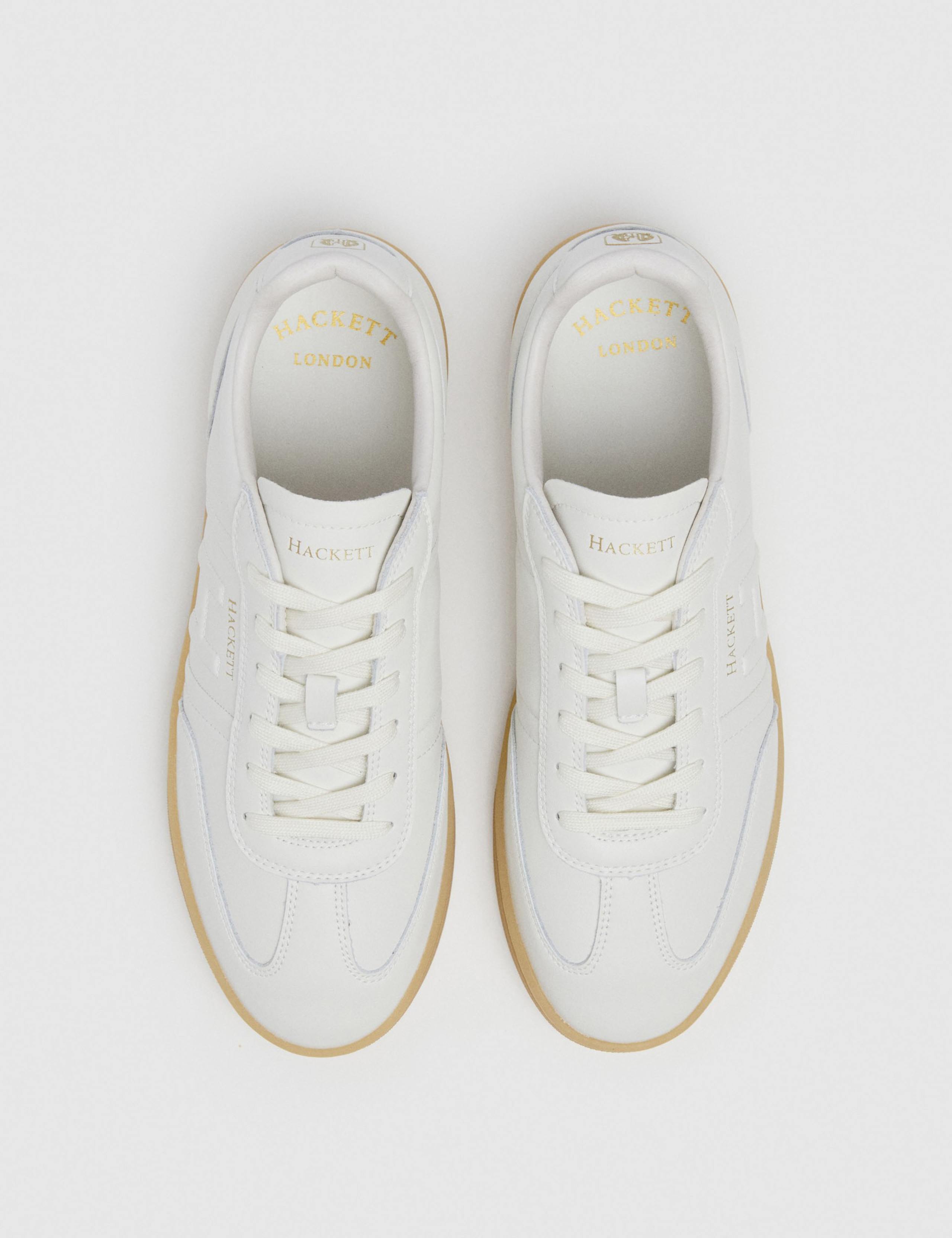 Leather Lace Up Trainers 2 of 6