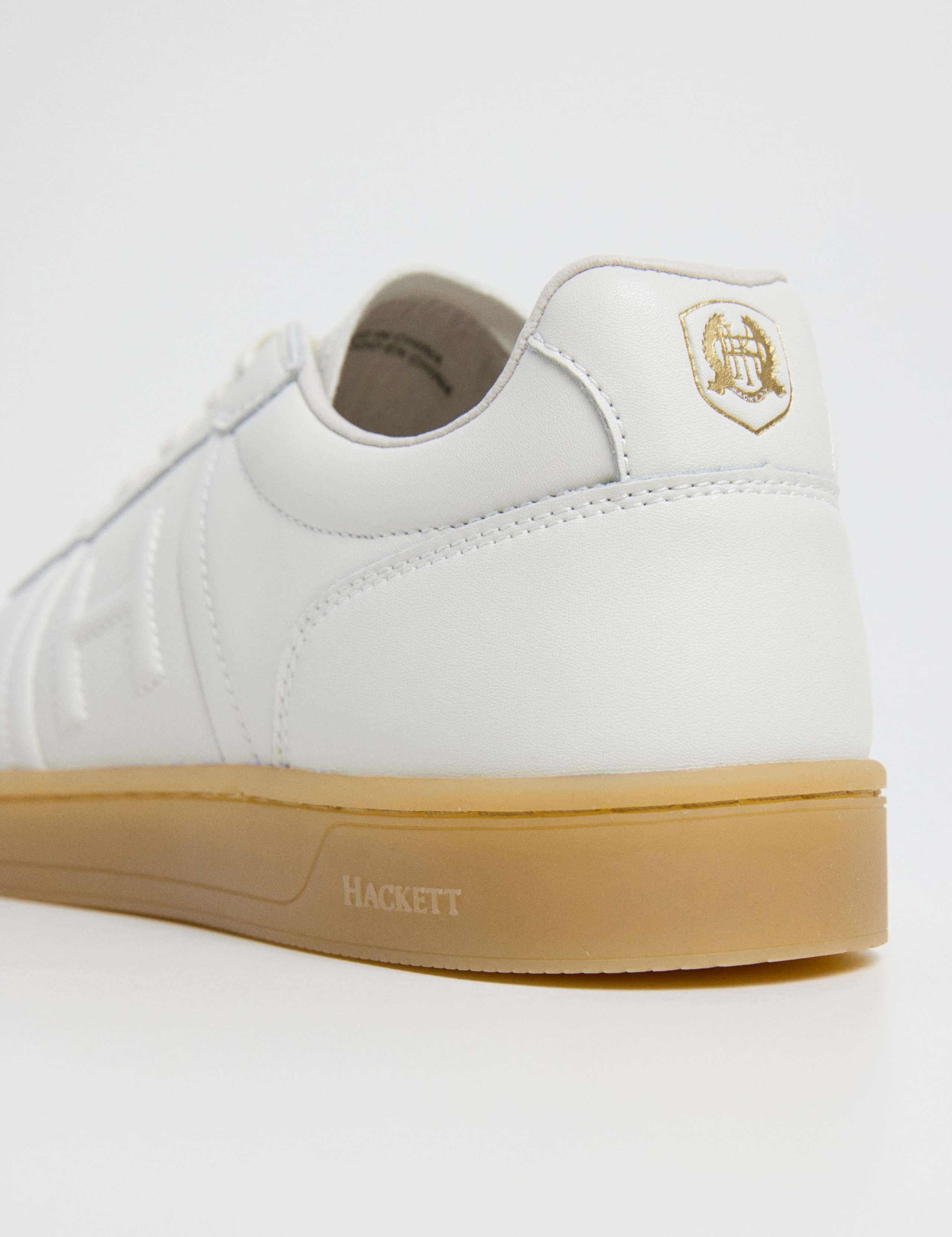 Leather Lace Up Trainers 4 of 6