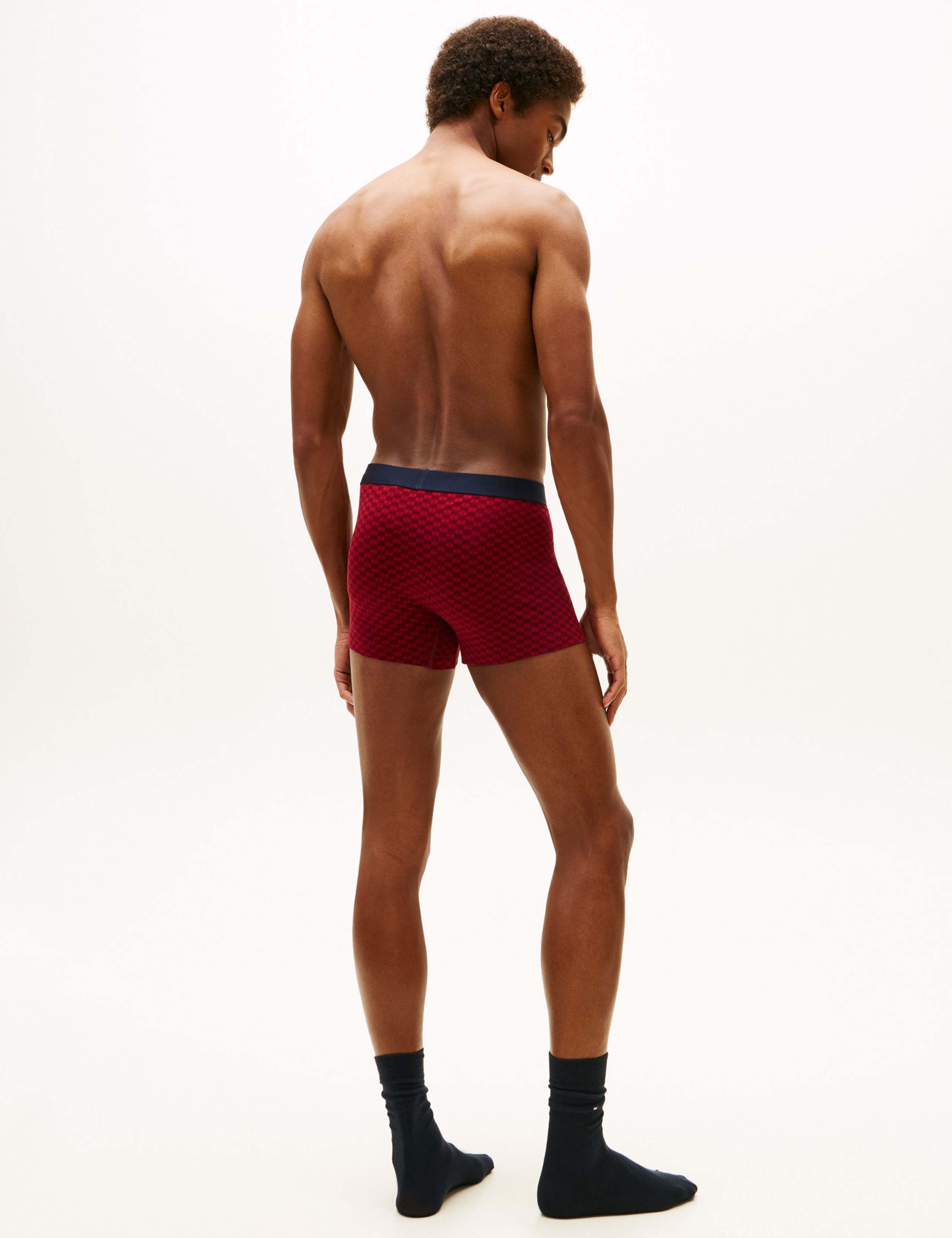 Cotton Rich Geometric Trunks & Socks Set 4 of 5