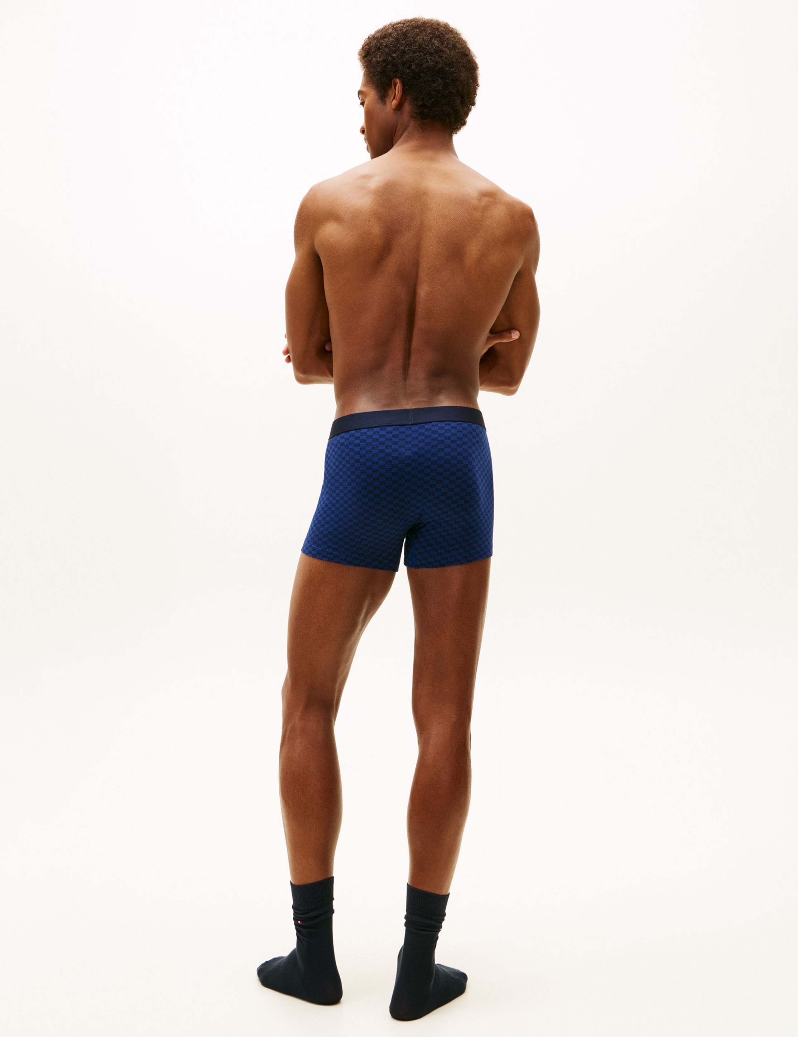 Cotton Rich Geometric Trunks & Socks Set 3 of 5