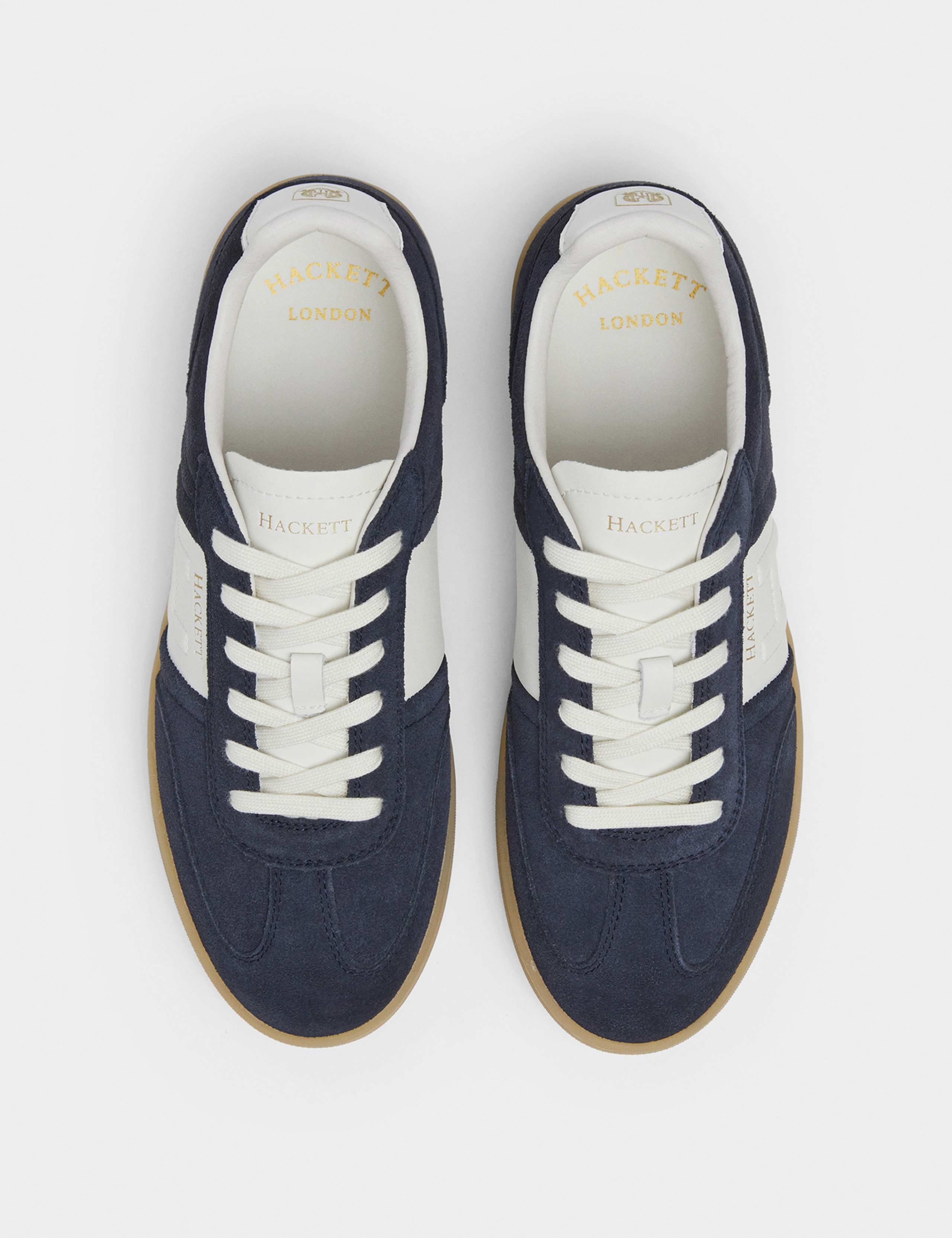 Suede Lace Up Trainers 3 of 6