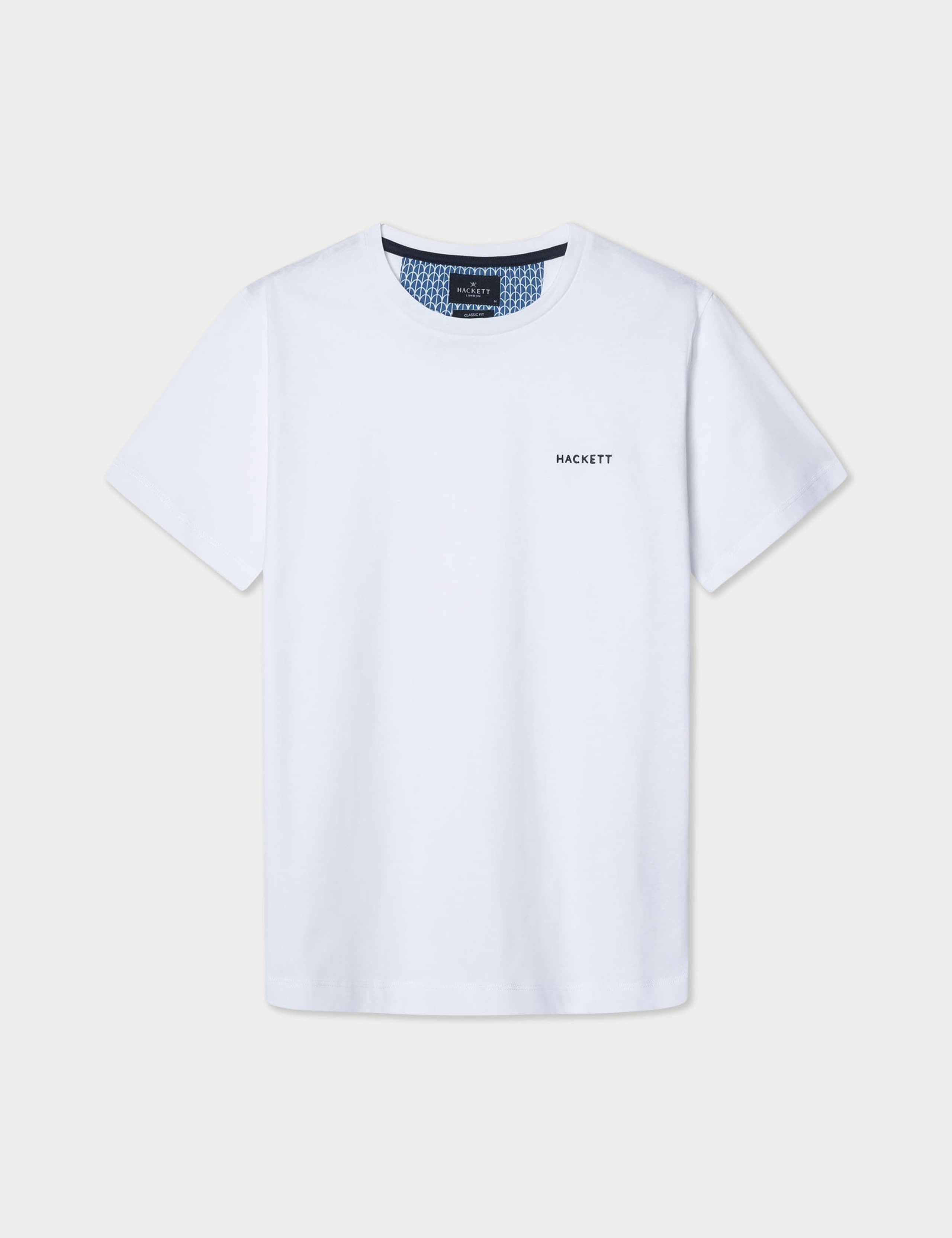 Pure Cotton Crew Neck T-Shirt 1 of 2