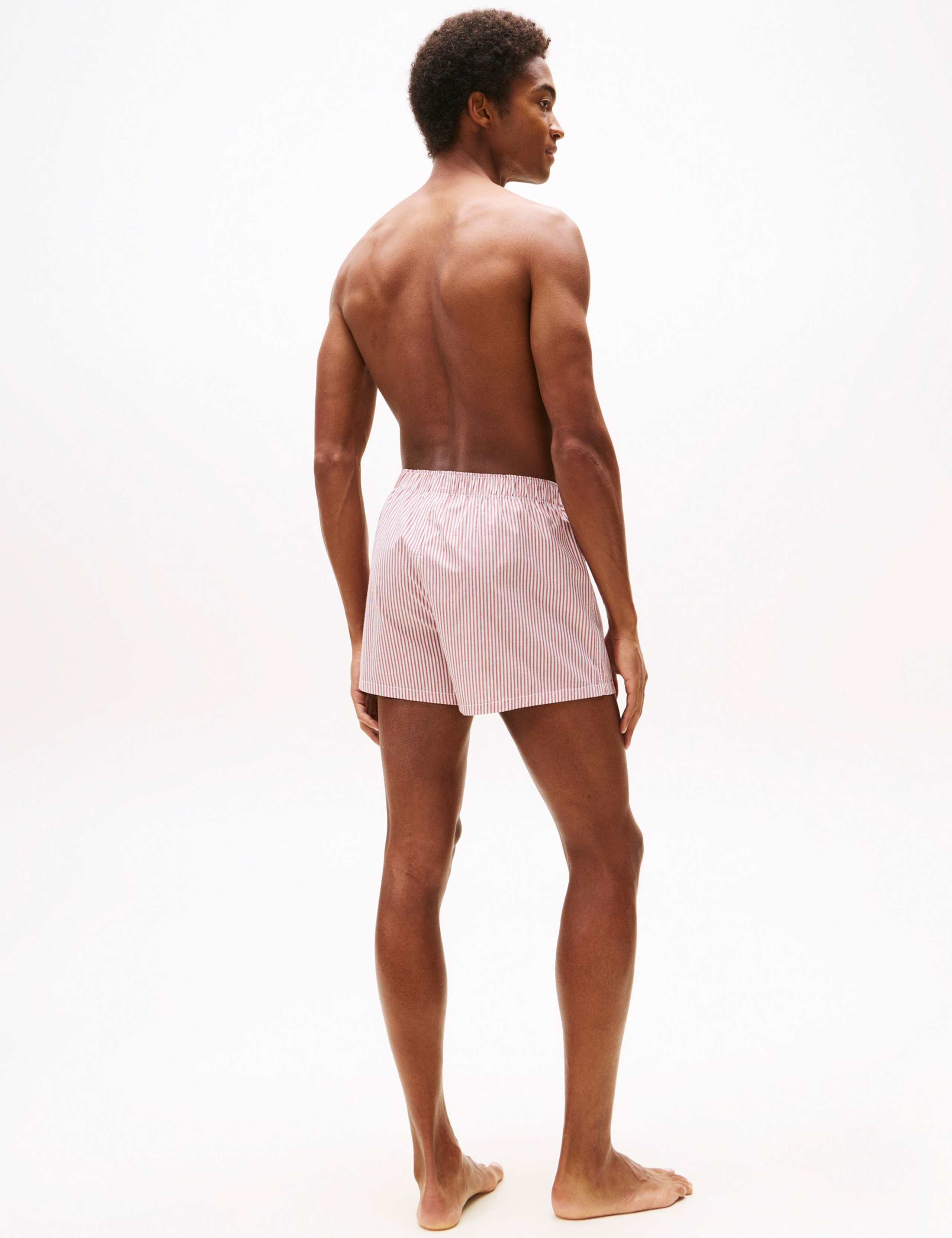 3 Pack Pure Cotton Printed Woven Boxers 2 of 6