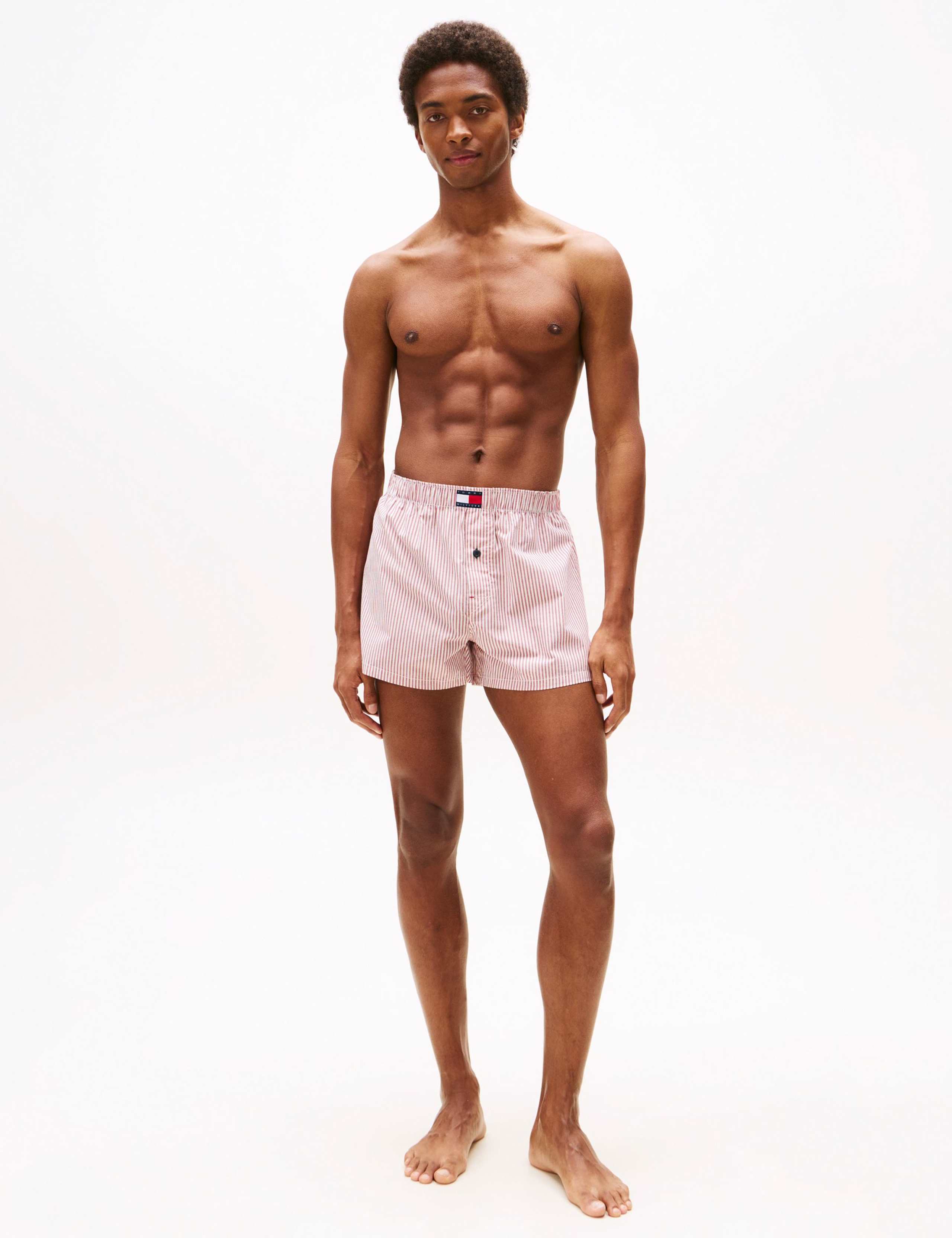 3 Pack Pure Cotton Printed Woven Boxers 5 of 6