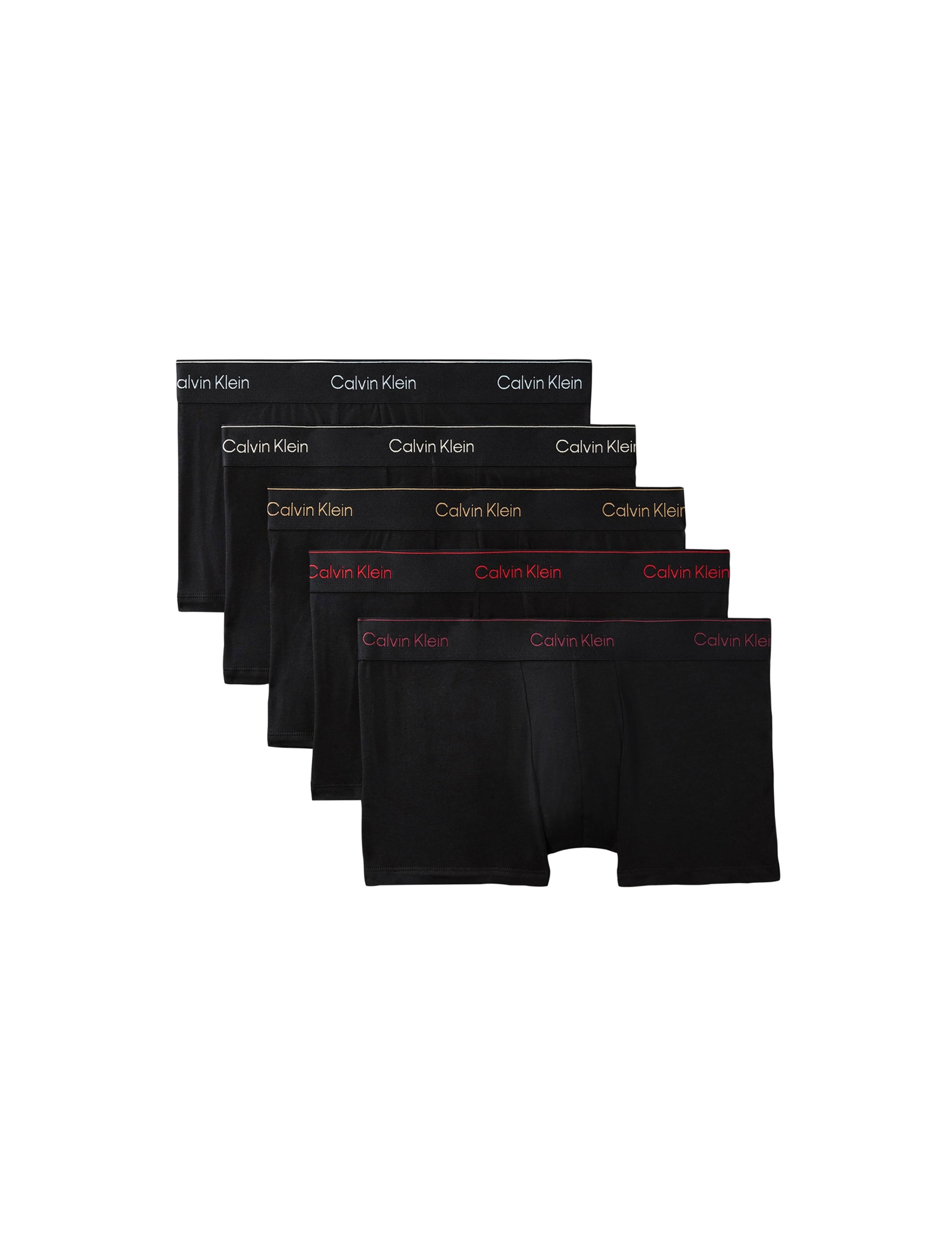 5 Pack Icon Cotton Stretch Low Rise Trunks 1 of 6