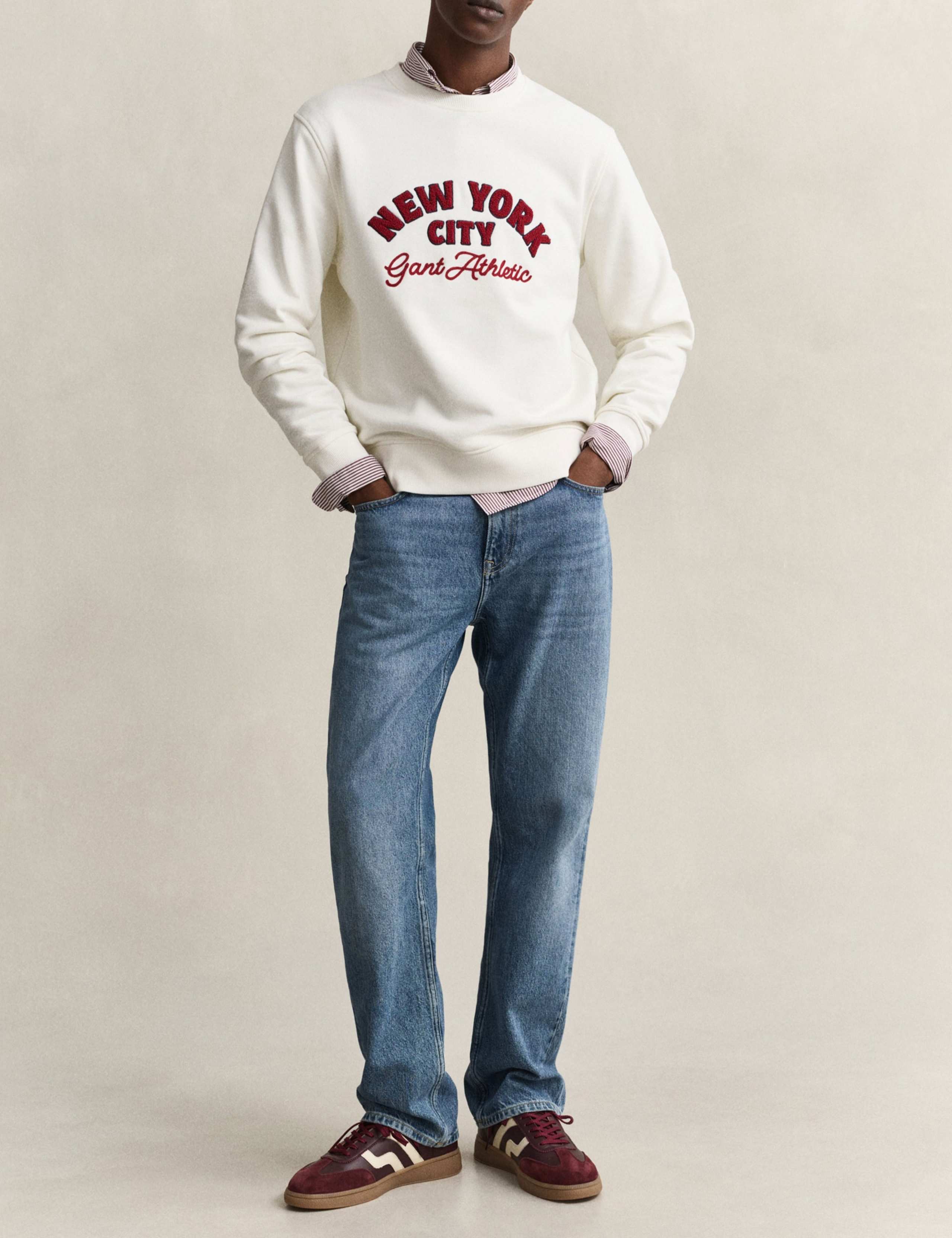 Pure Cotton New York City Slogan Sweatshirt 5 of 5