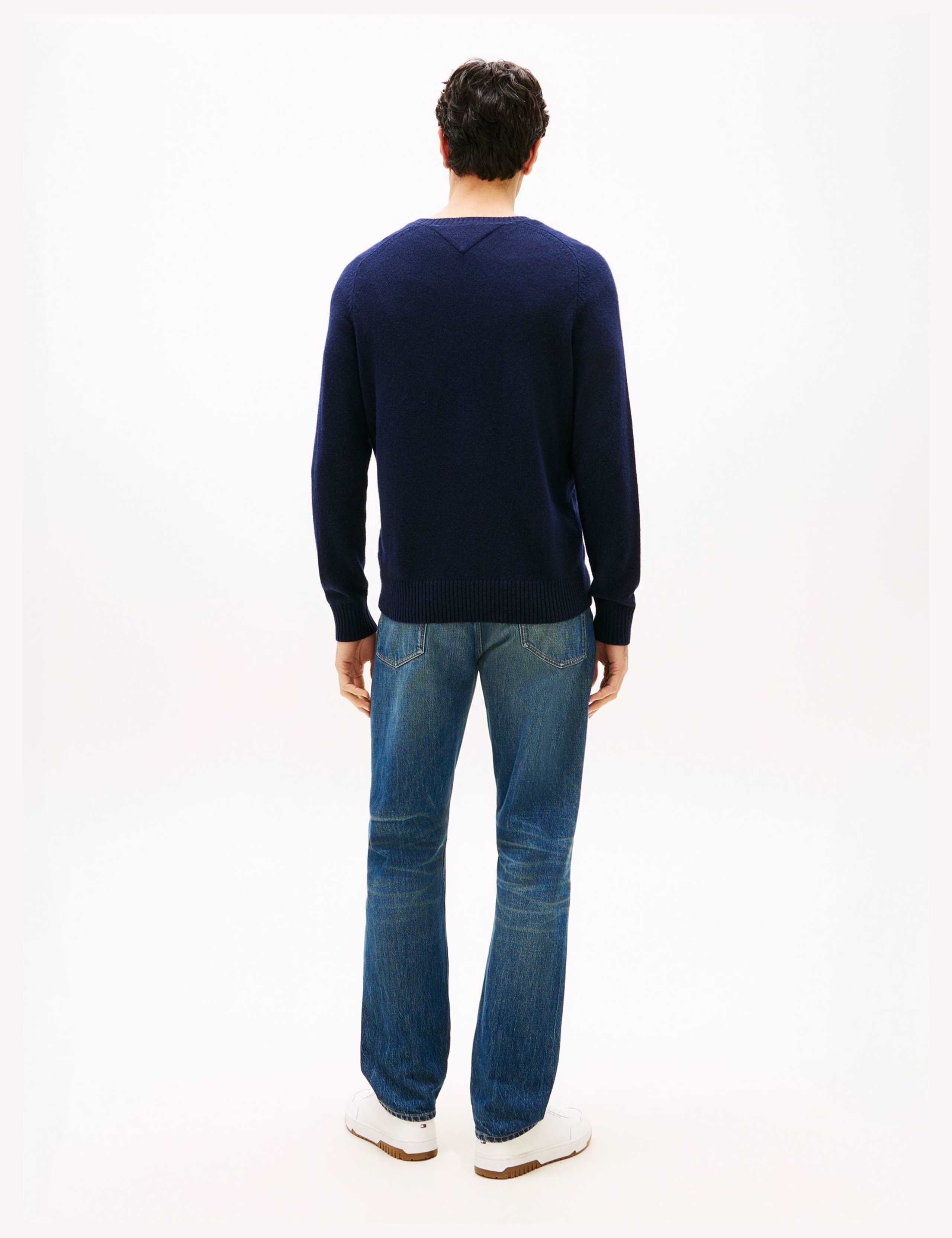 Pure Lambswool Crew Neck Jumper 5 of 5