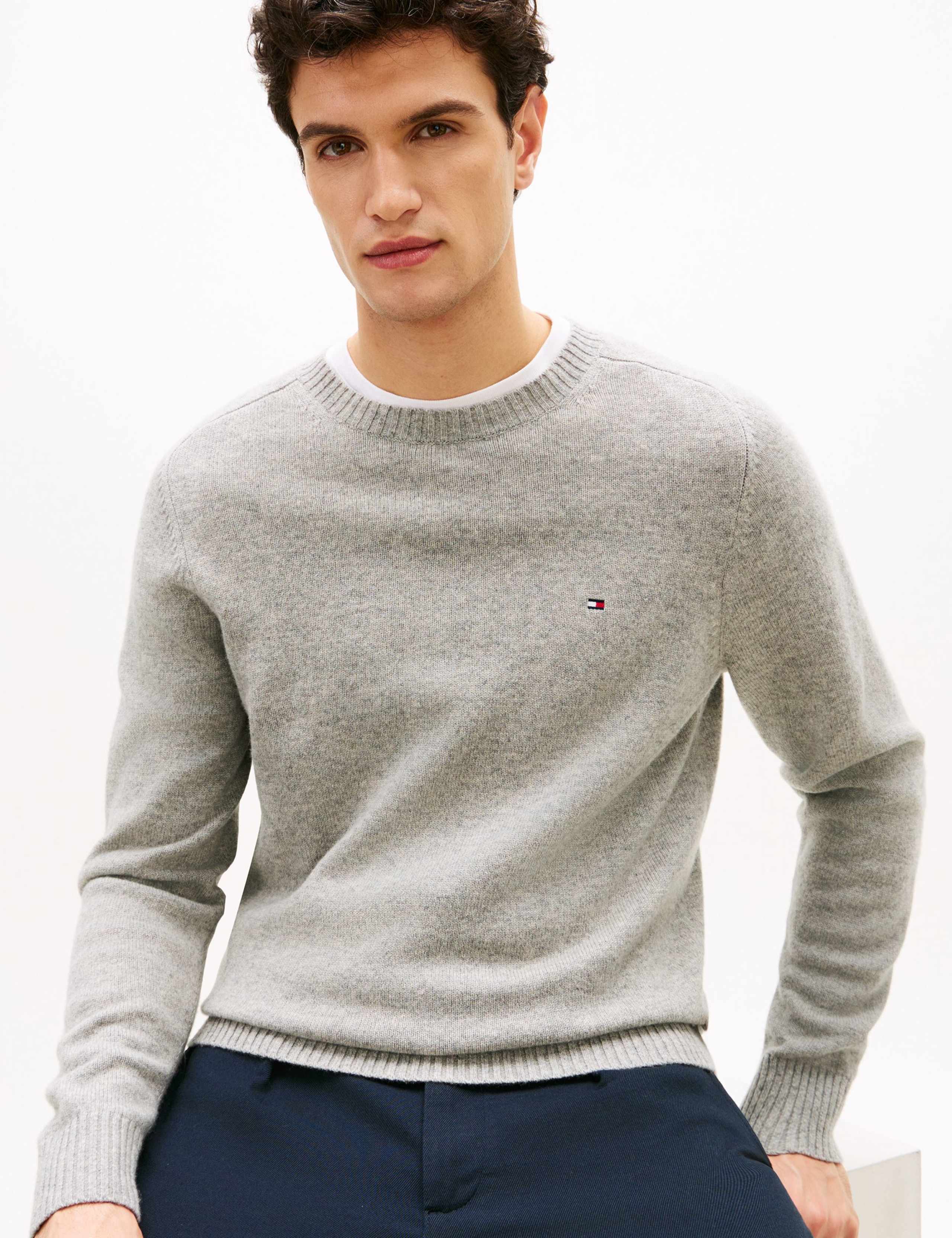 Pure Lambswool Crew Neck Jumper 3 of 5