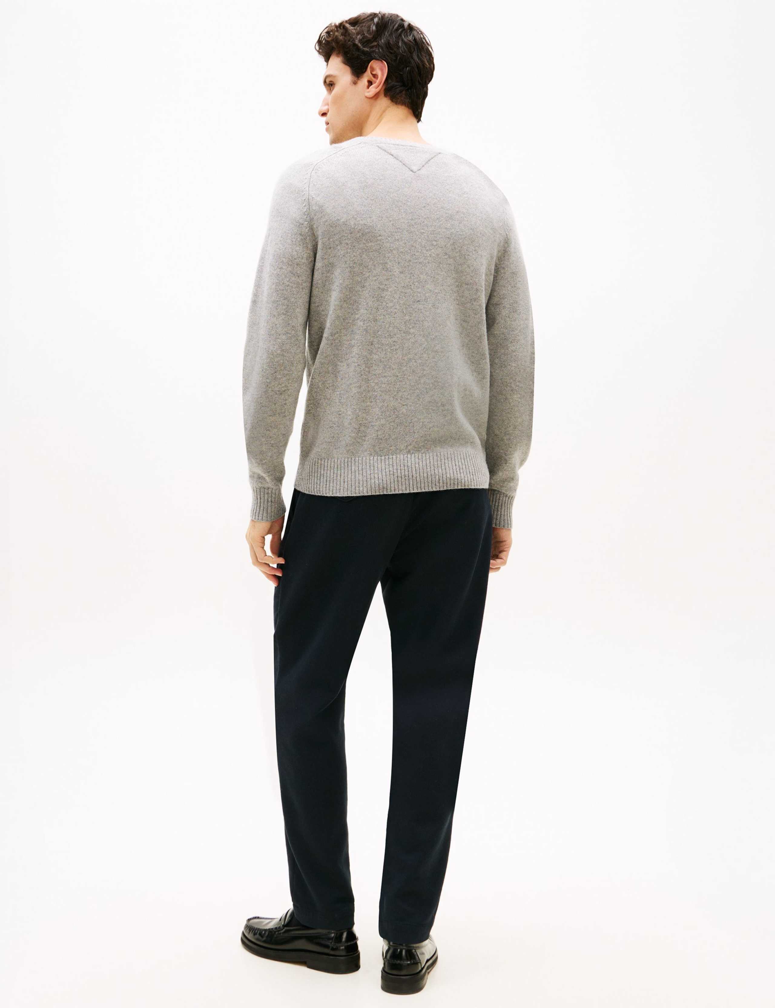 Pure Lambswool Crew Neck Jumper 5 of 5