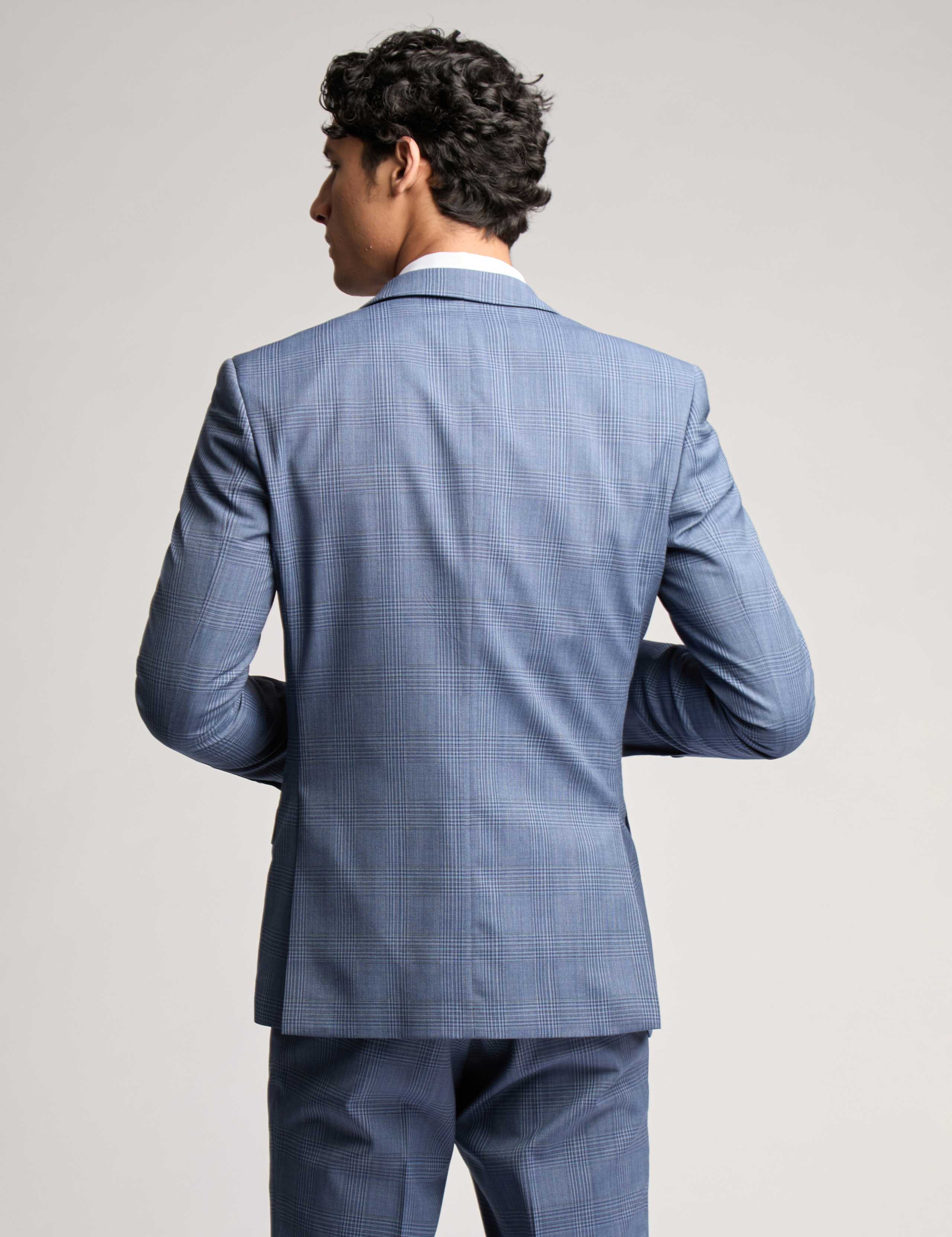 Slim Fit Wool Rich Check Suit Jacket 4 of 5