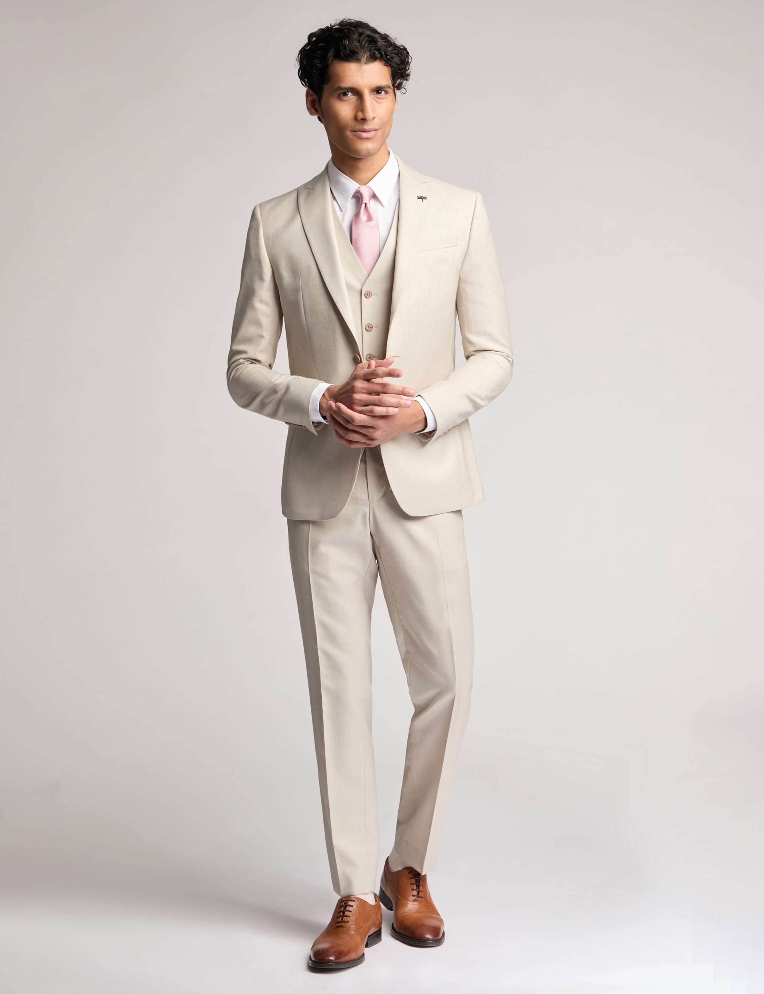 Slim Fit Wool Rich Single Breasted Jacket 3 of 6