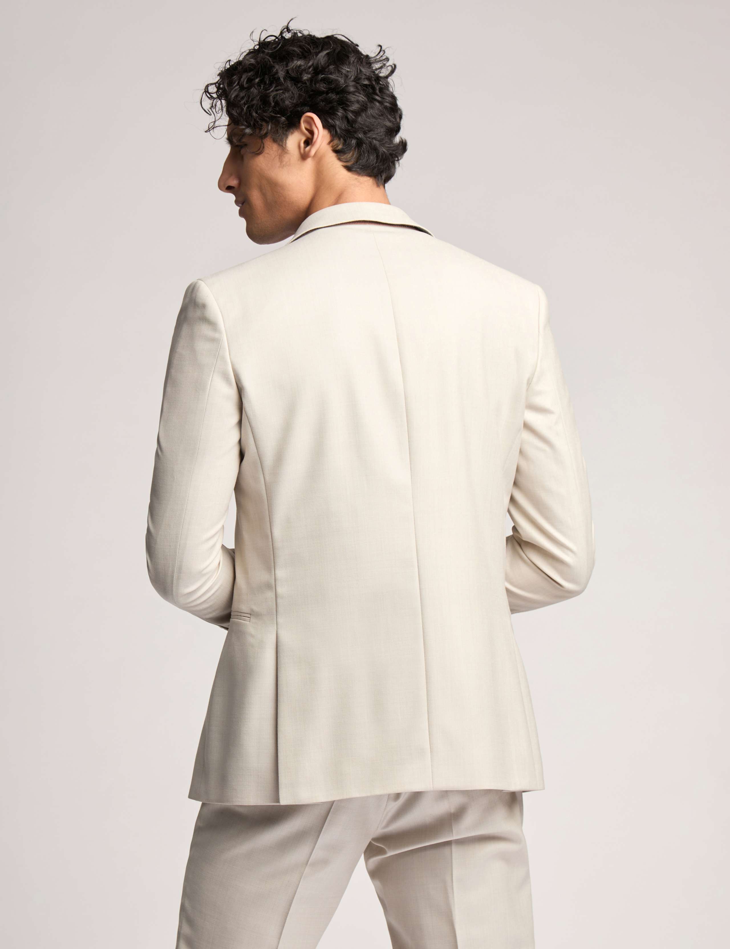 Slim Fit Wool Rich Single Breasted Jacket 4 of 6
