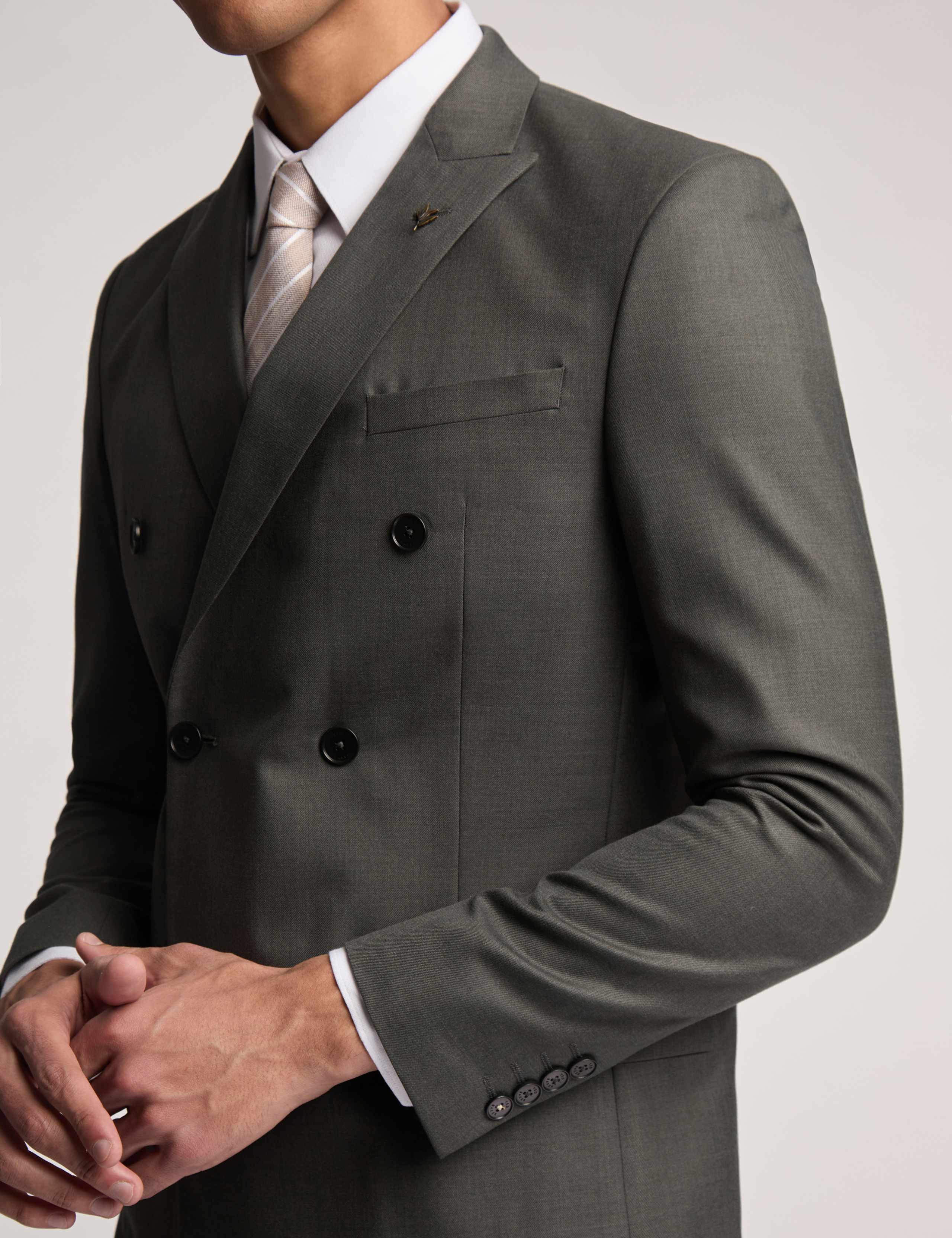 Slim Fit Wool Rich Twill Suit Jacket 5 of 5