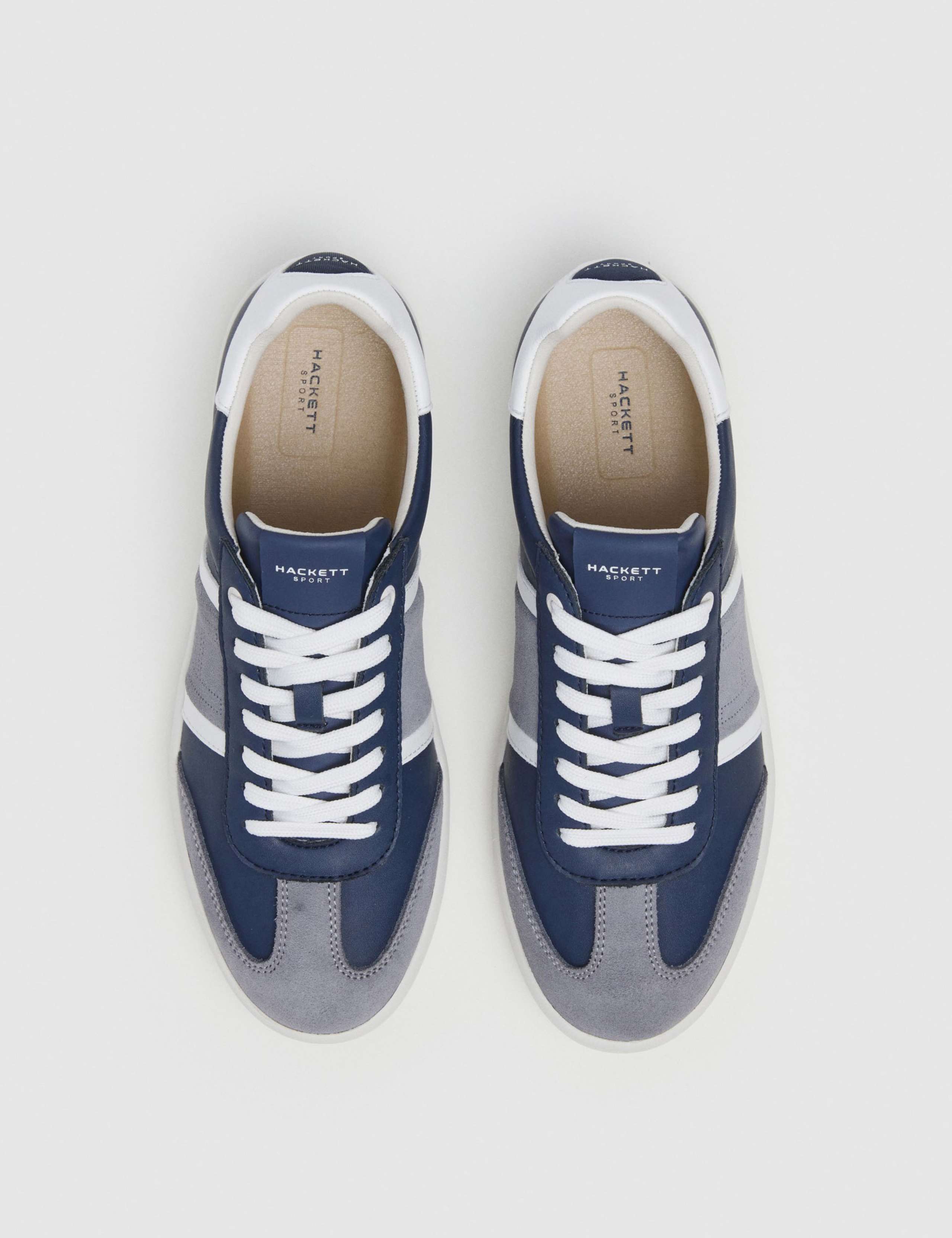 Leather Lace Up Trainers 2 of 6