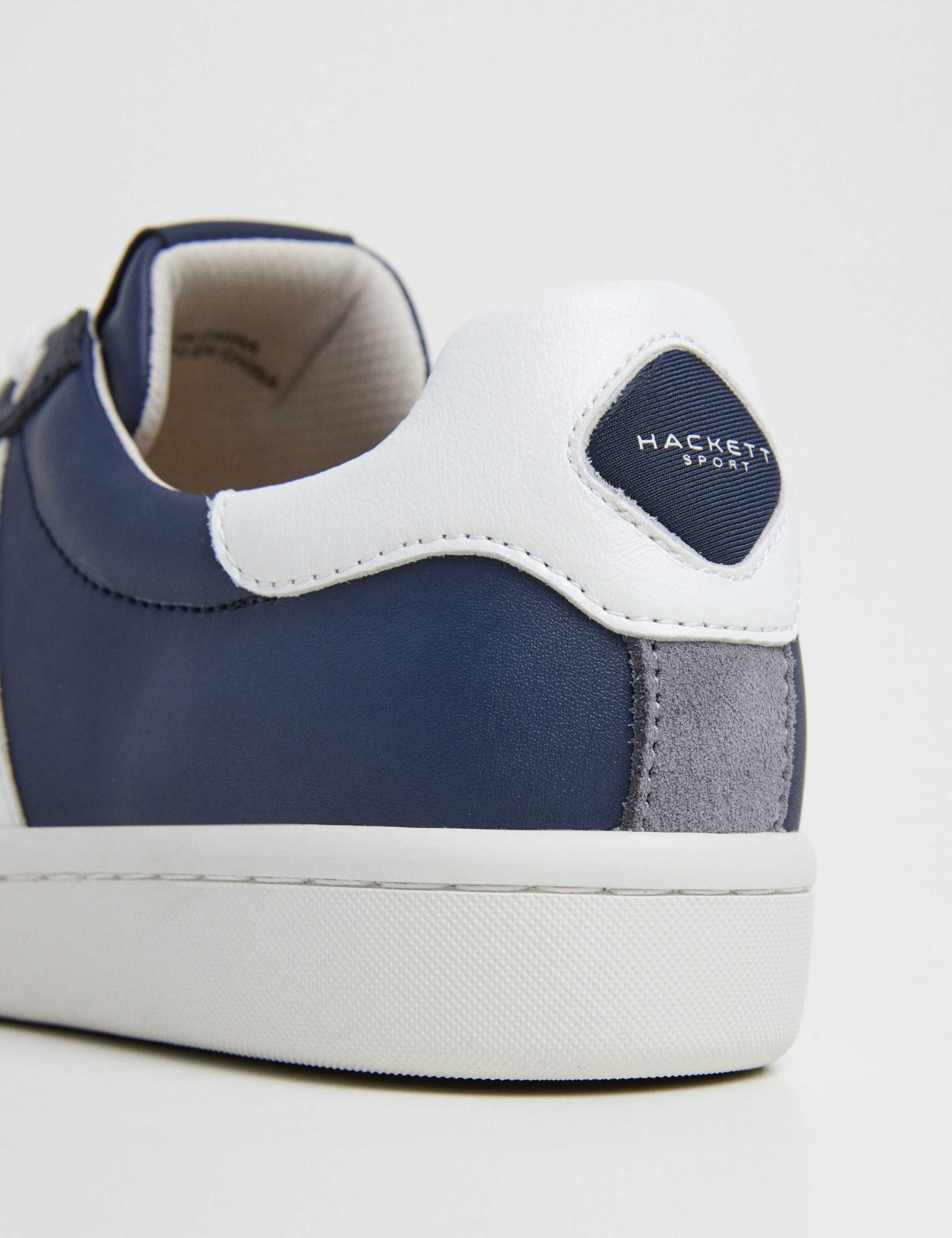 Leather Lace Up Trainers 5 of 6