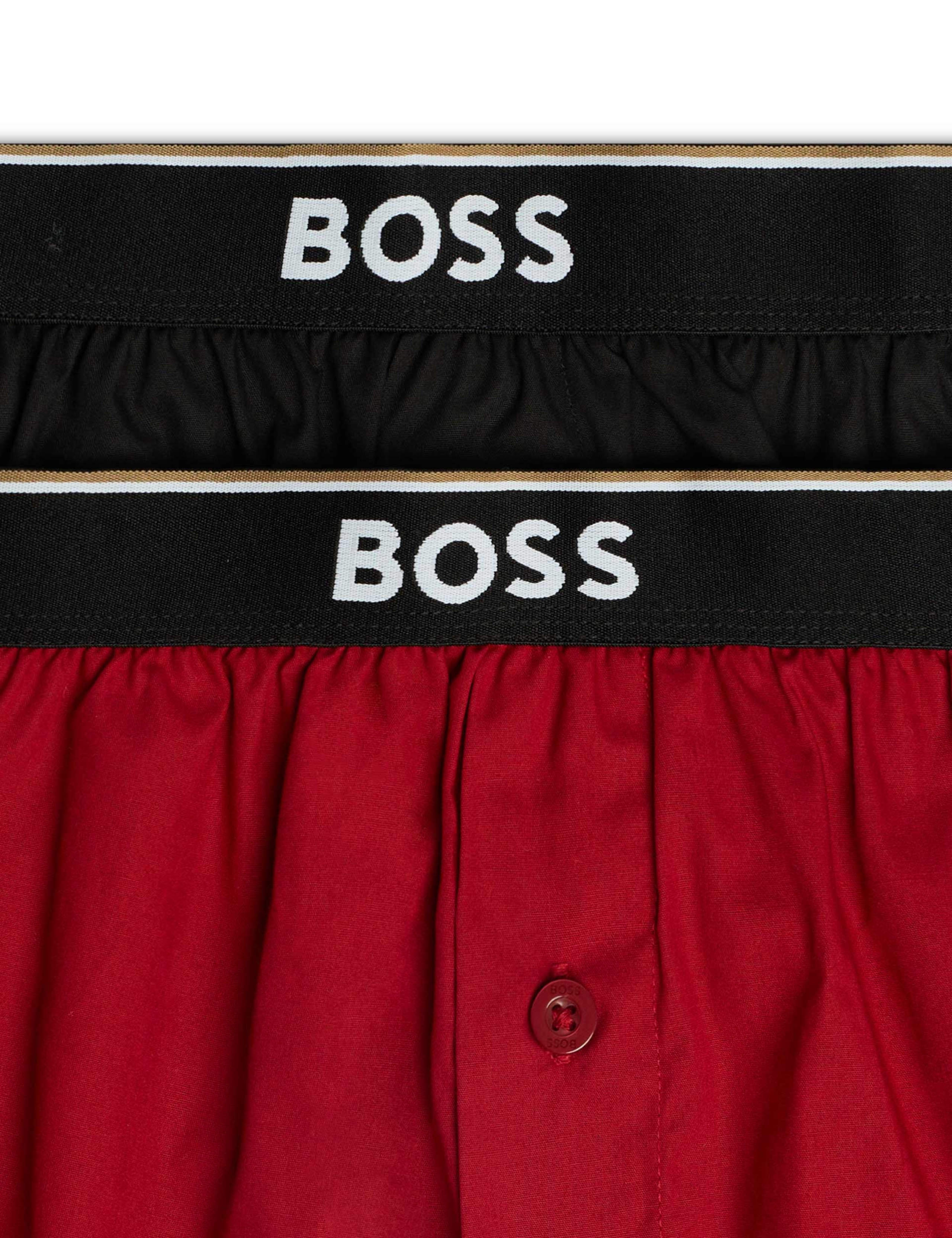 2 Pack Pure Cotton Woven Boxers 2 of 2