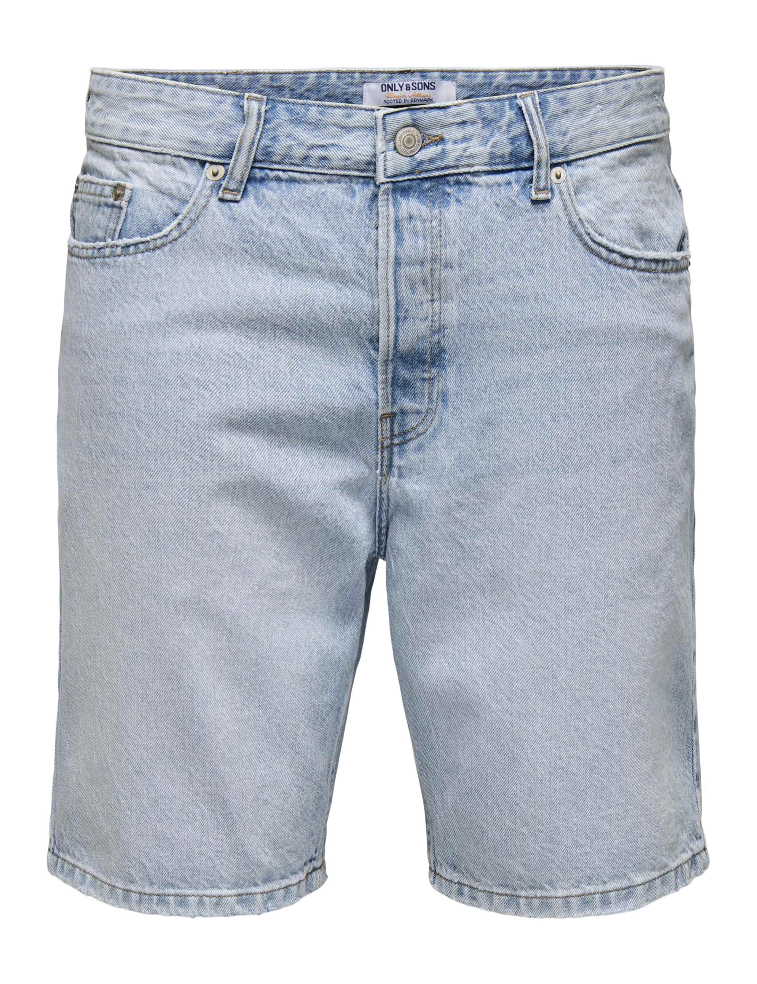 5 Pocket Rigid Denim Shorts 2 of 6