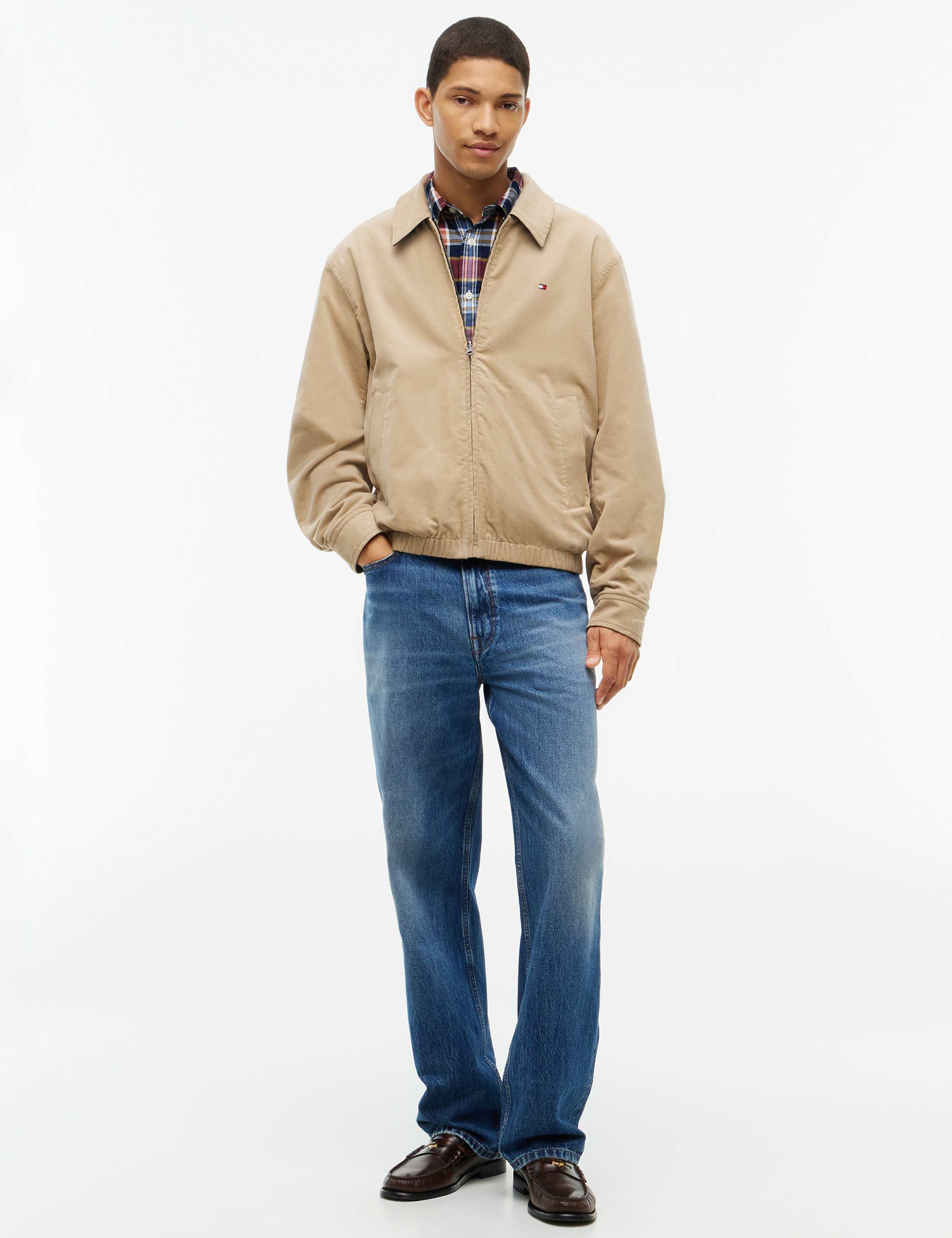 Pure Cotton Cord Reversible Harrington Jacket 2 of 4