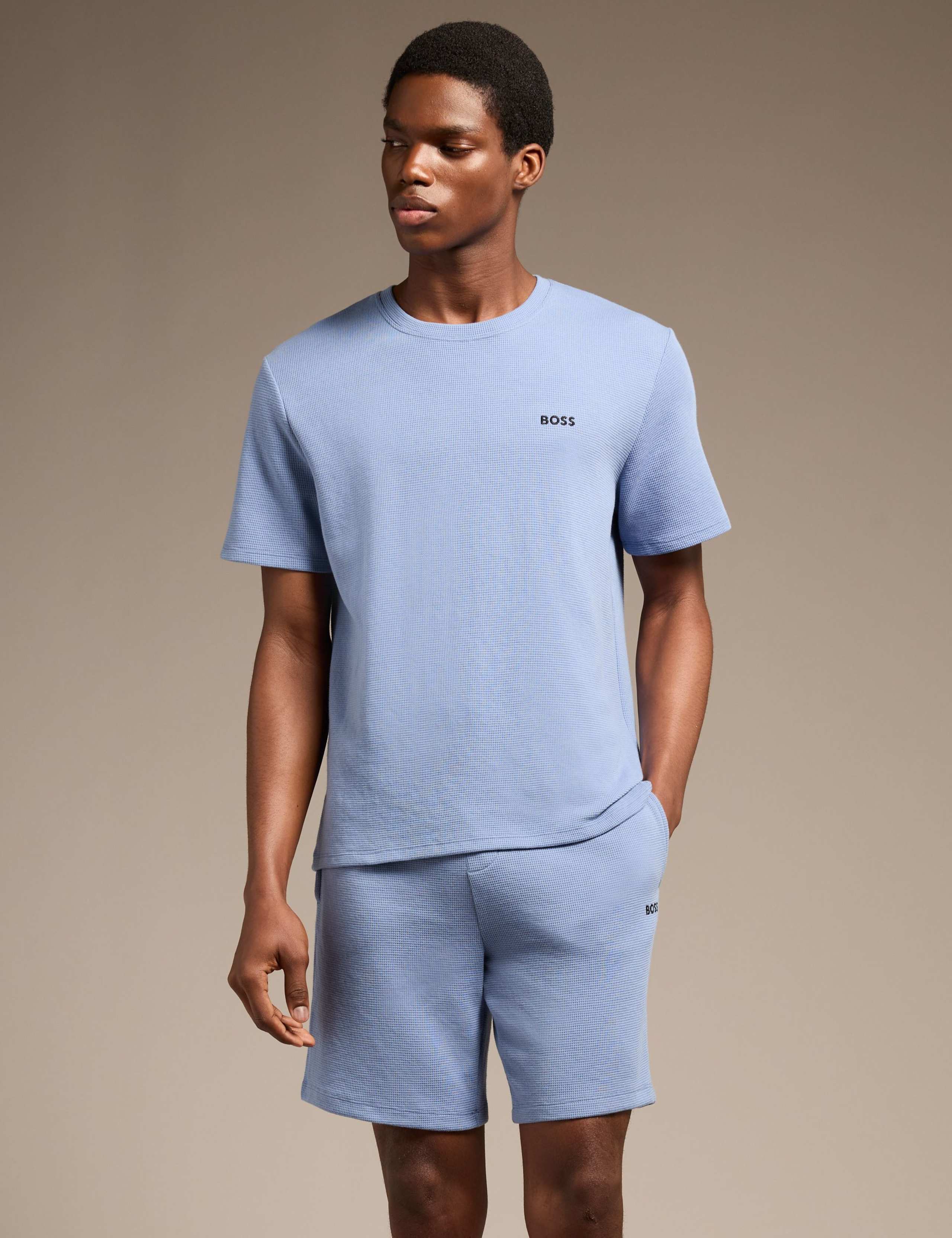 Cotton Rich Waffle Loungewear Shorts 3 of 5