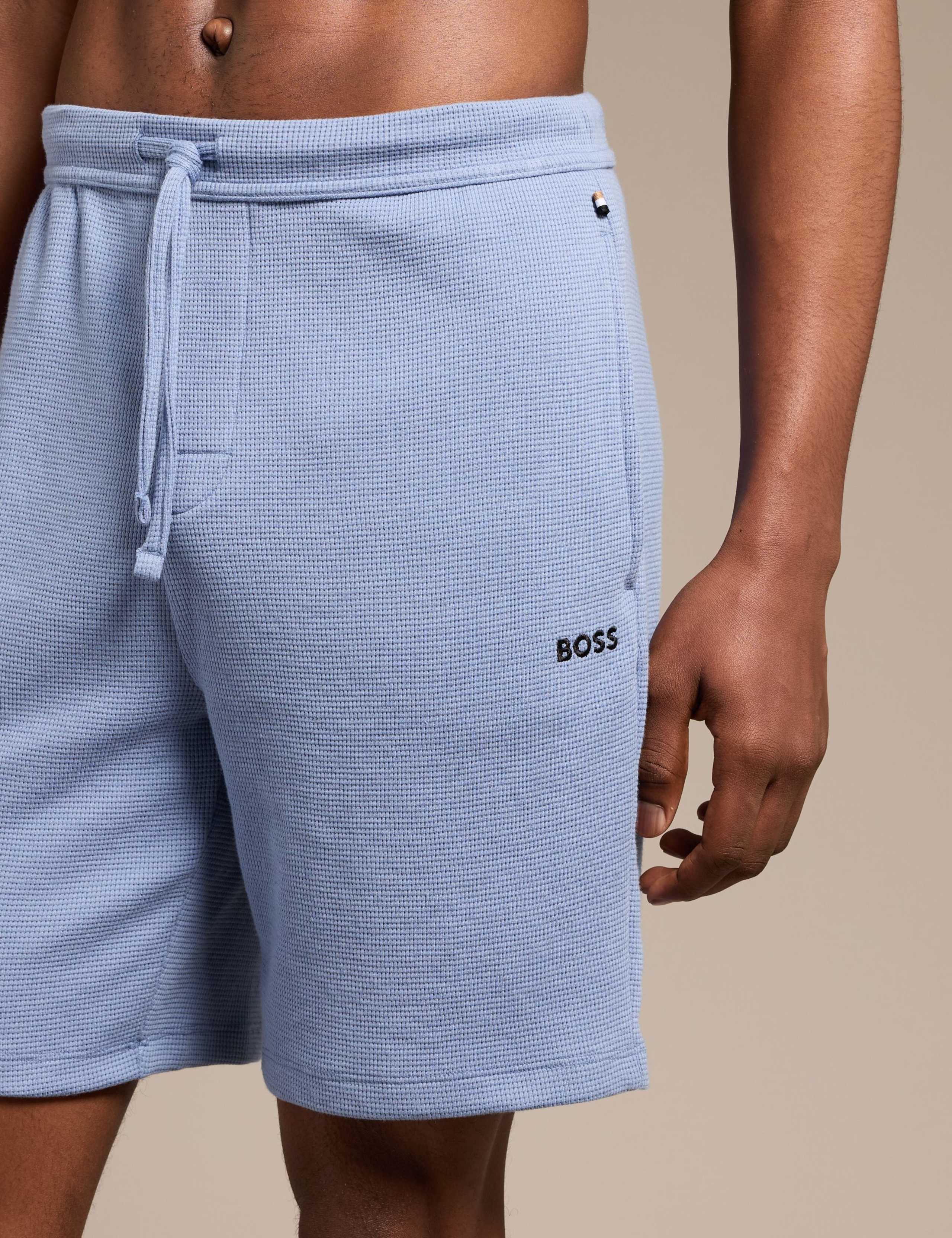 Cotton Rich Waffle Loungewear Shorts 5 of 5