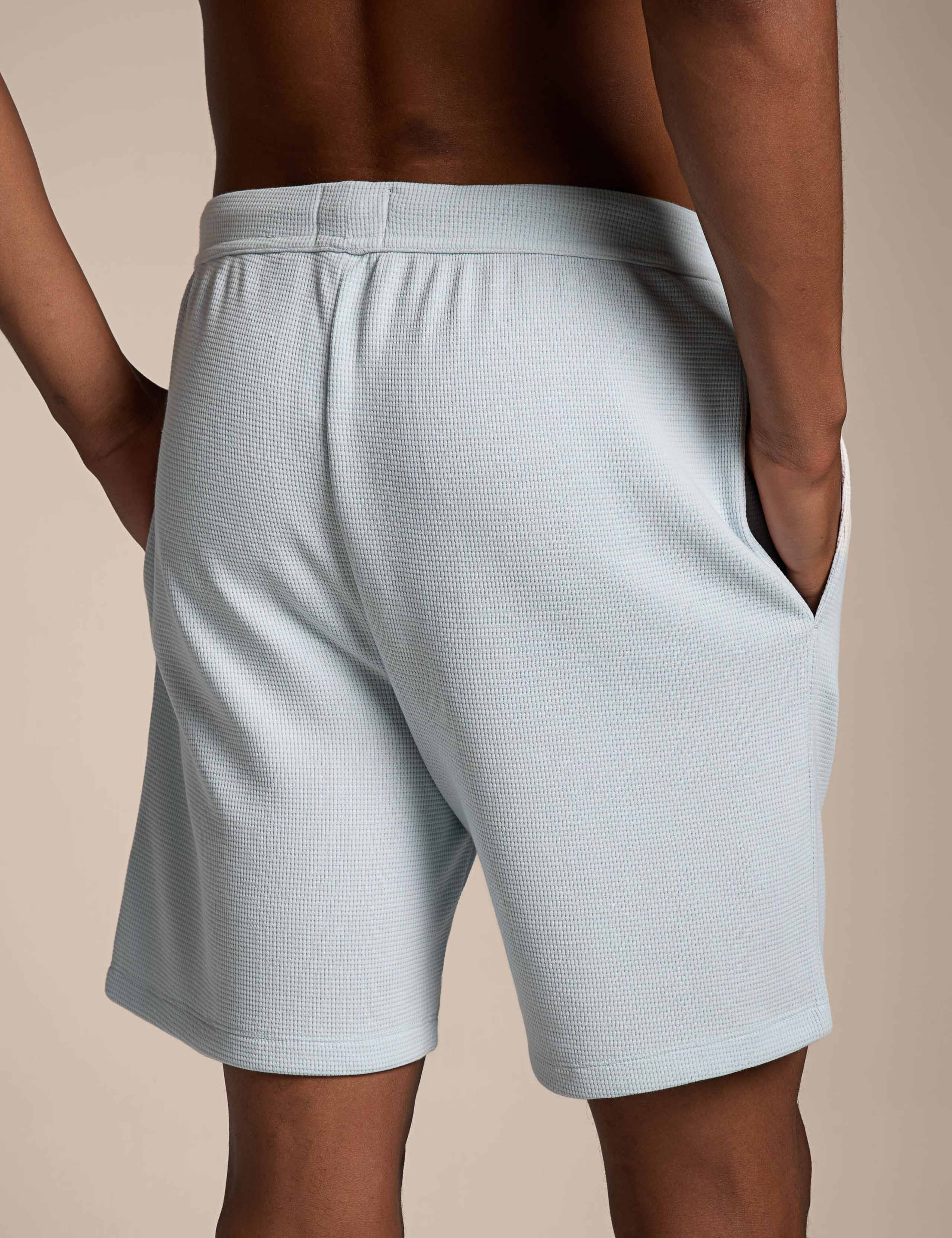 Cotton Rich Waffle Loungewear Shorts 3 of 4