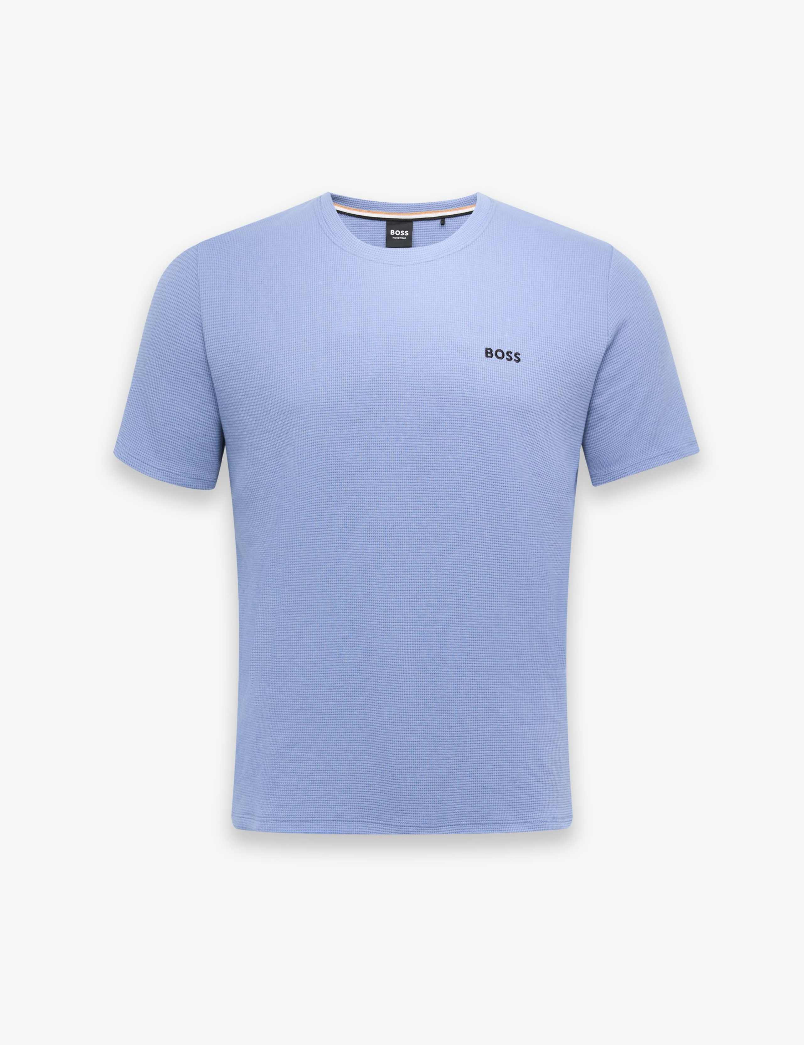 Cotton Rich Waffle Logo Embroidery T-Shirt 2 of 5