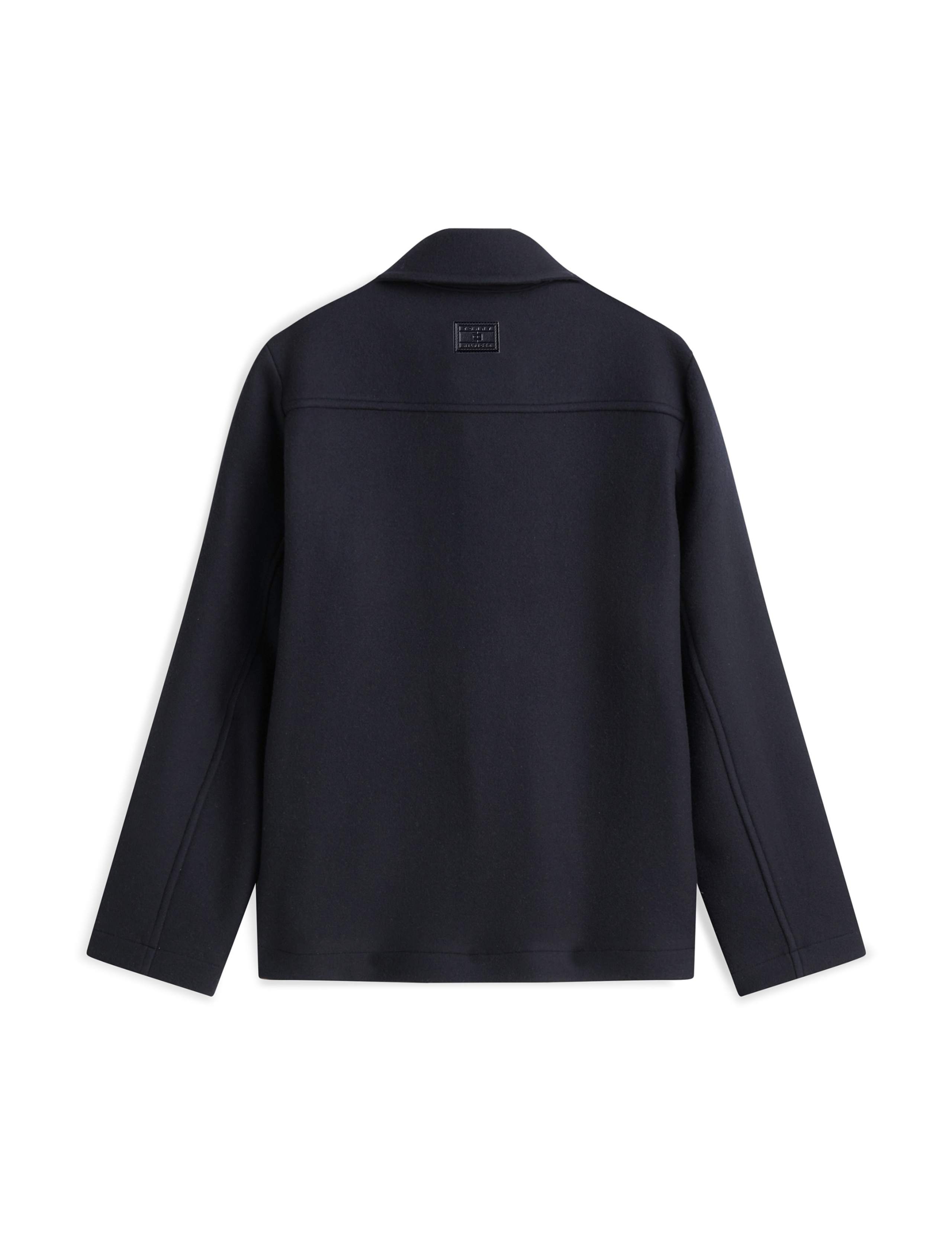 Regular Fit Wool Rich Collared Jacket 3 of 5