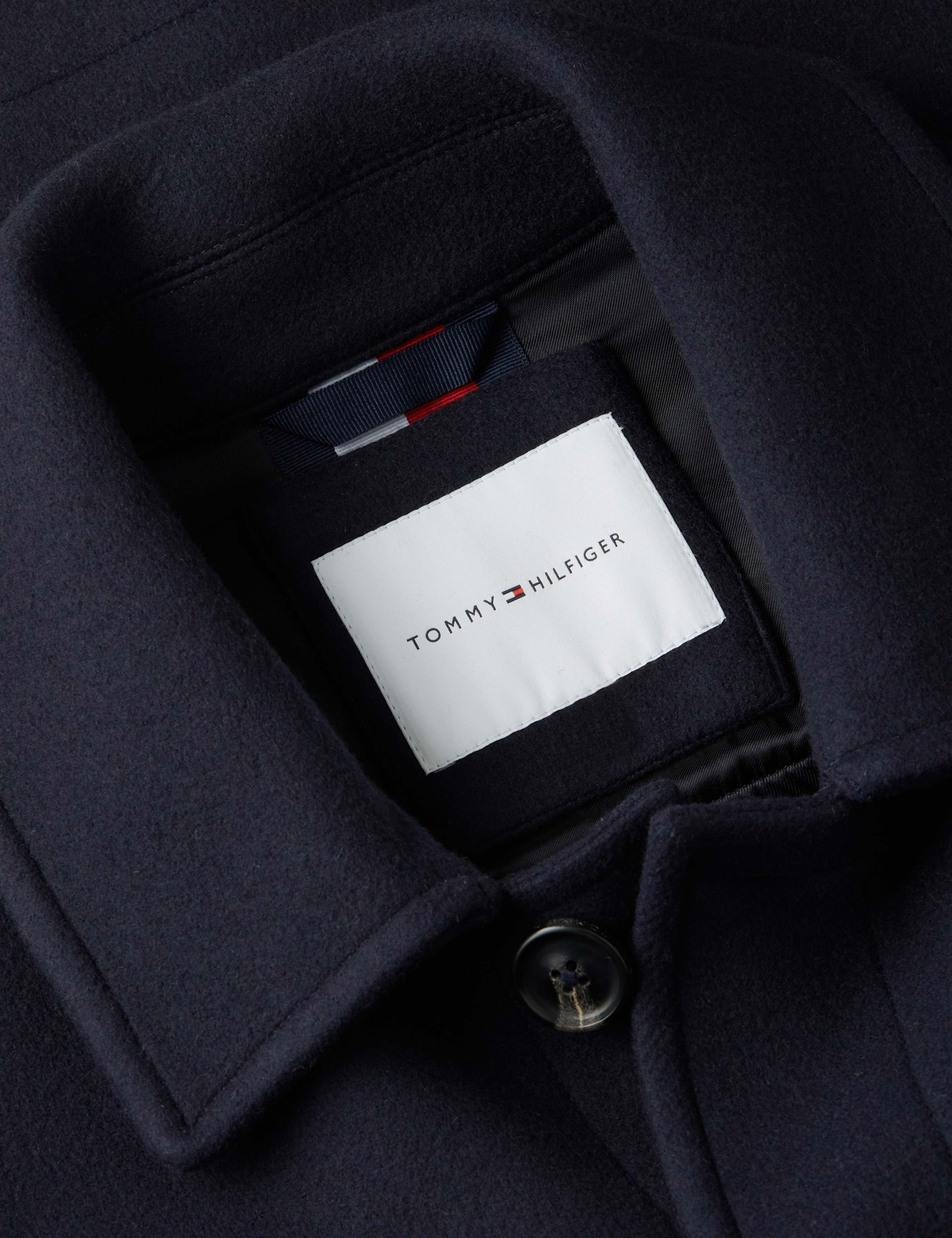 Regular Fit Wool Rich Collared Jacket 5 of 5