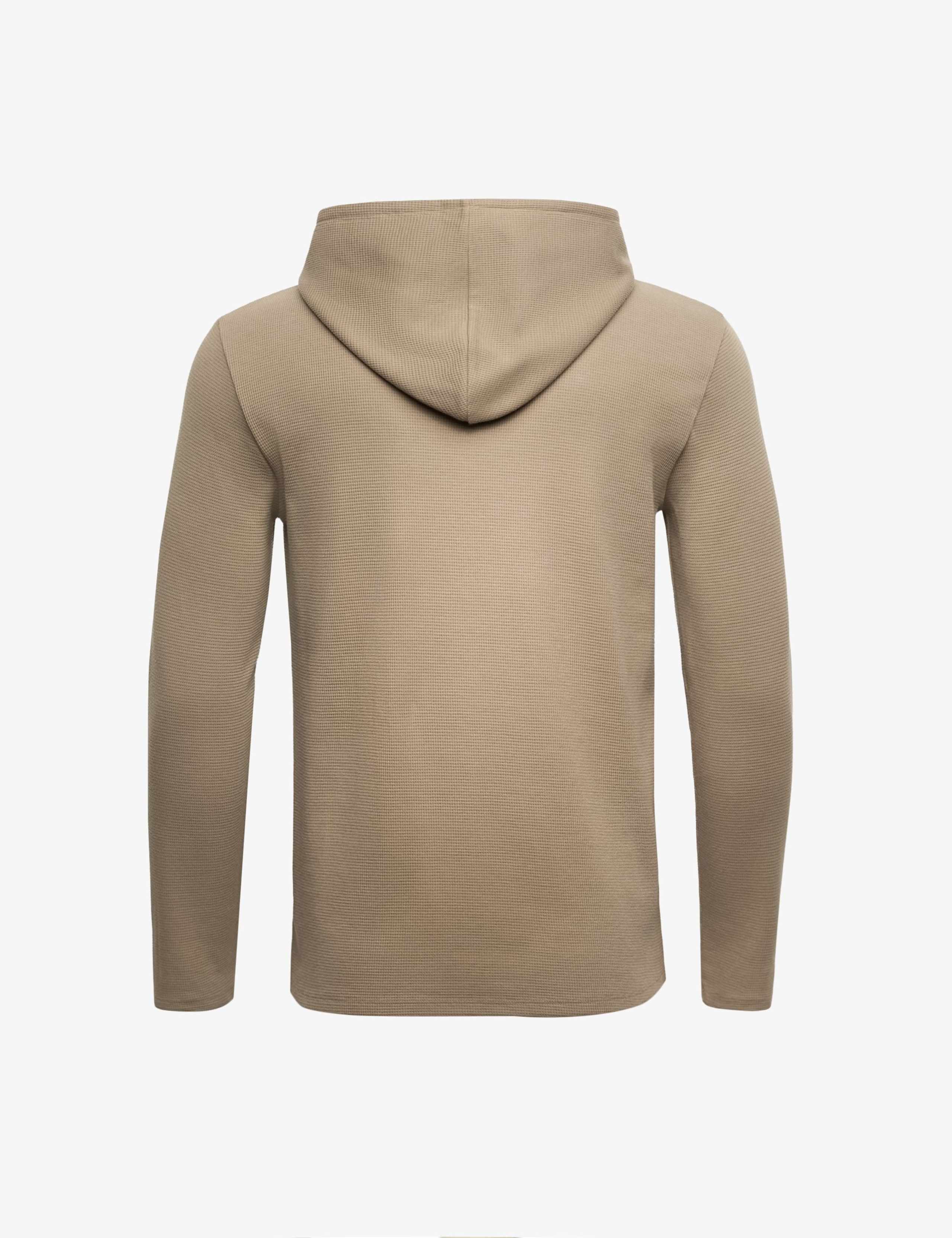 Cotton Rich Waffle Hoodie 2 of 2