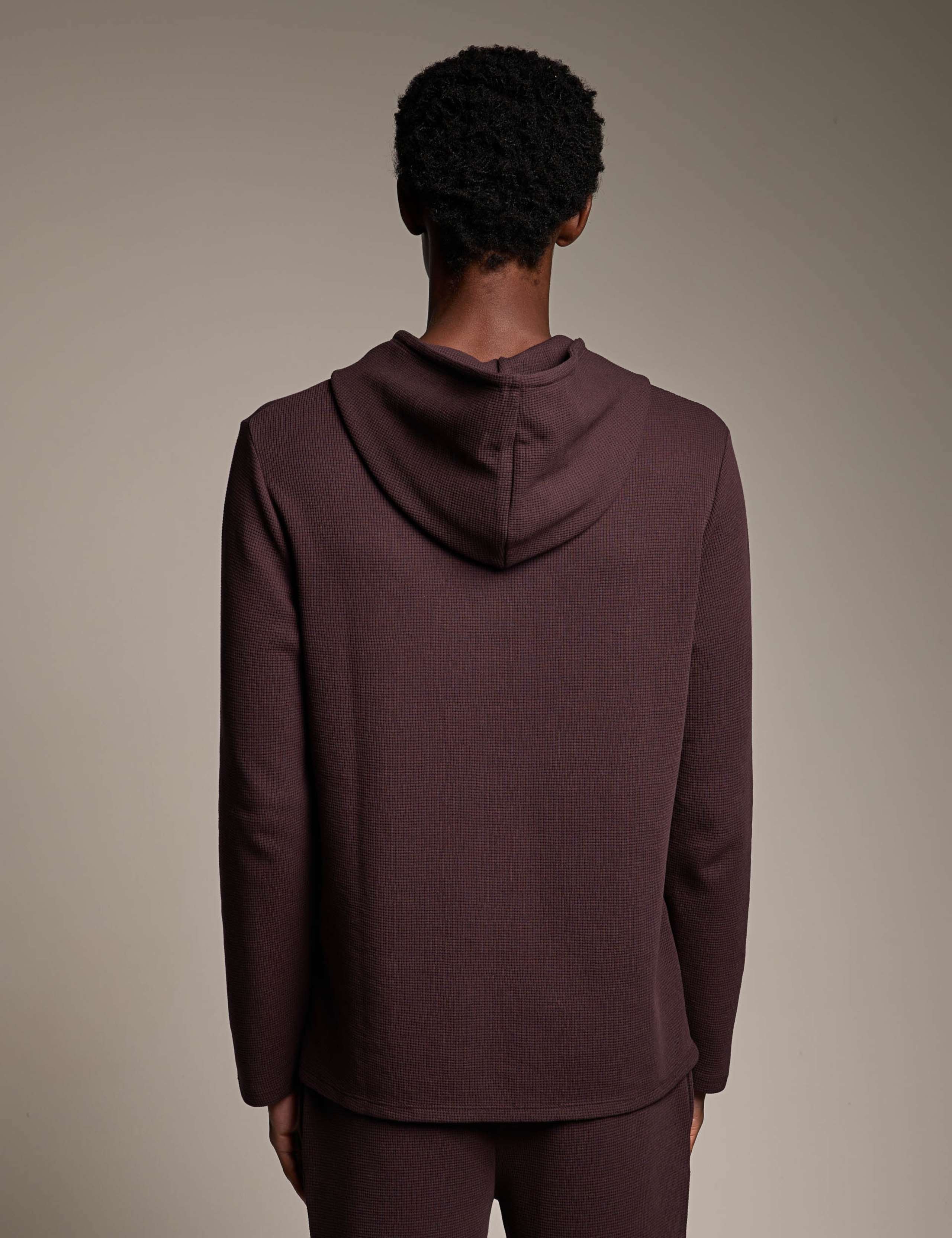 Cotton Rich Waffle Hoodie 4 of 4