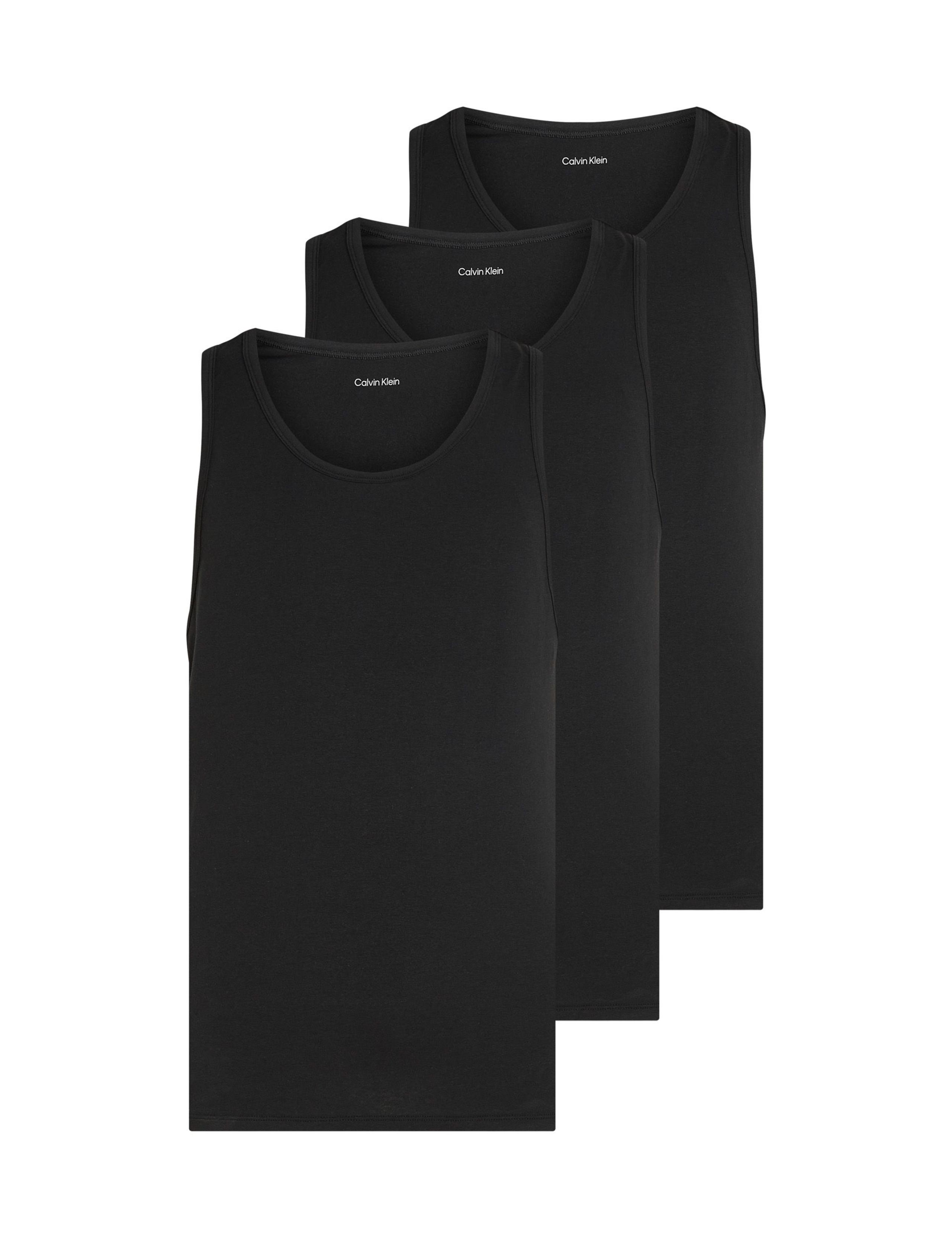 3pk Cotton Rich Sleeveless Vests 2 of 5