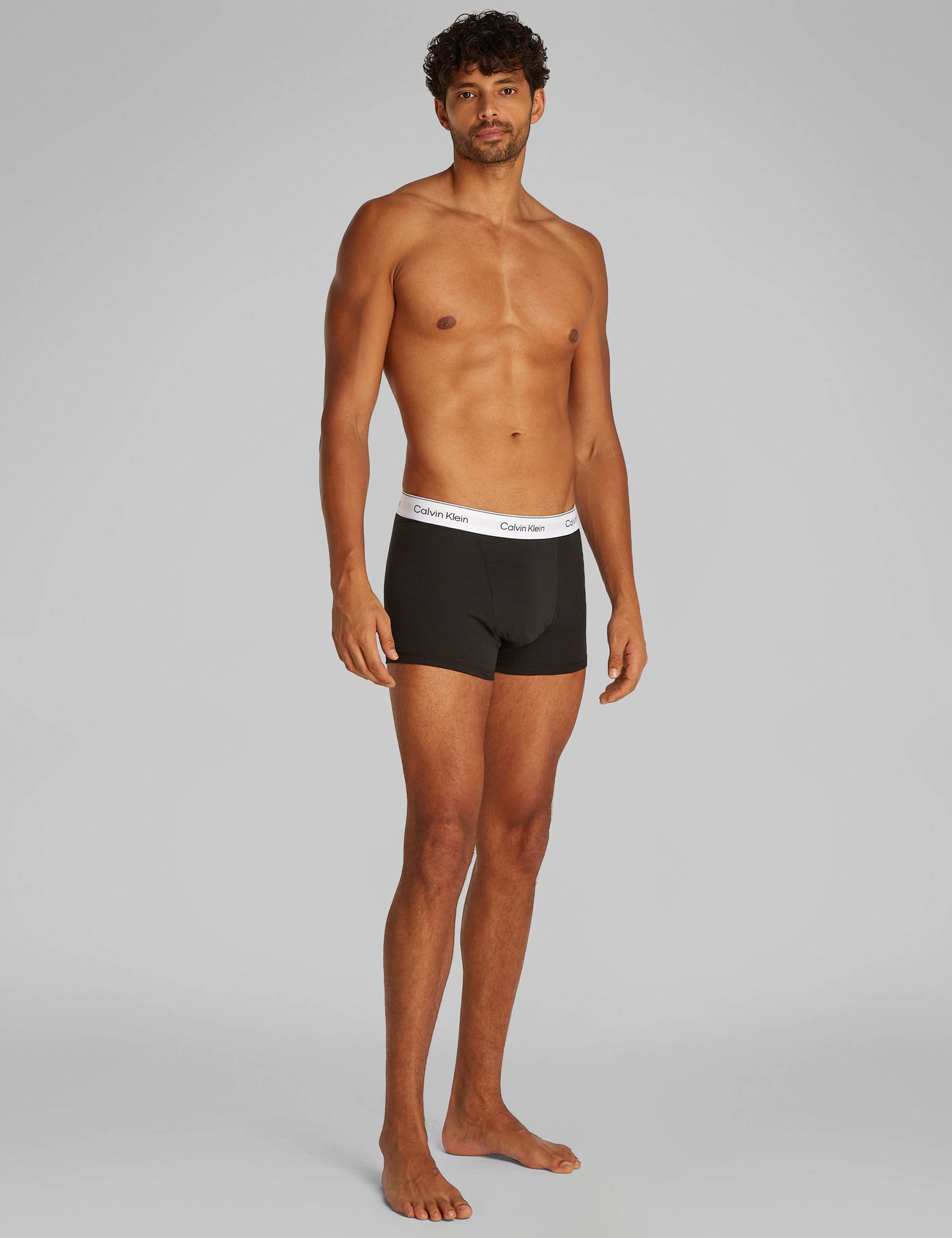 3 Pack Icon Cotton Stretch Dart Trunks 2 of 5