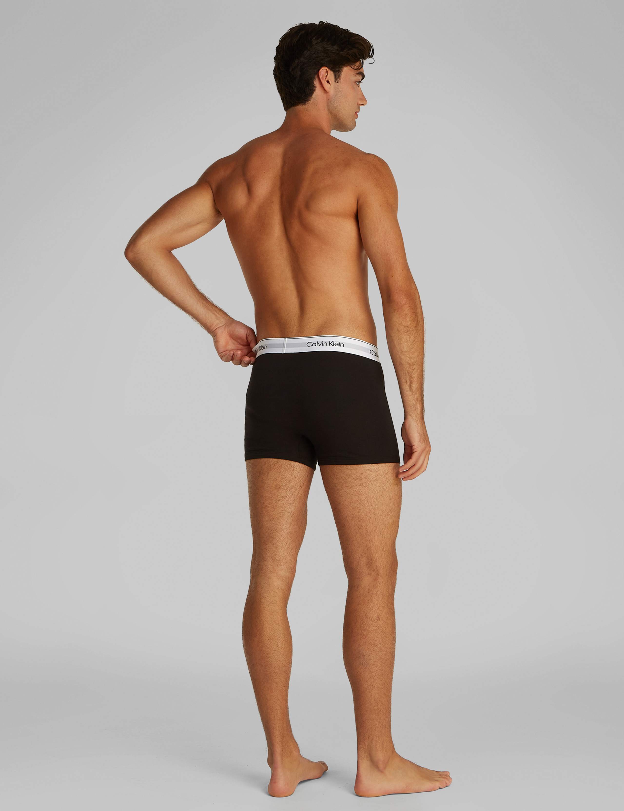 3 Pack Icon Cotton Stretch Dart Trunks 3 of 5