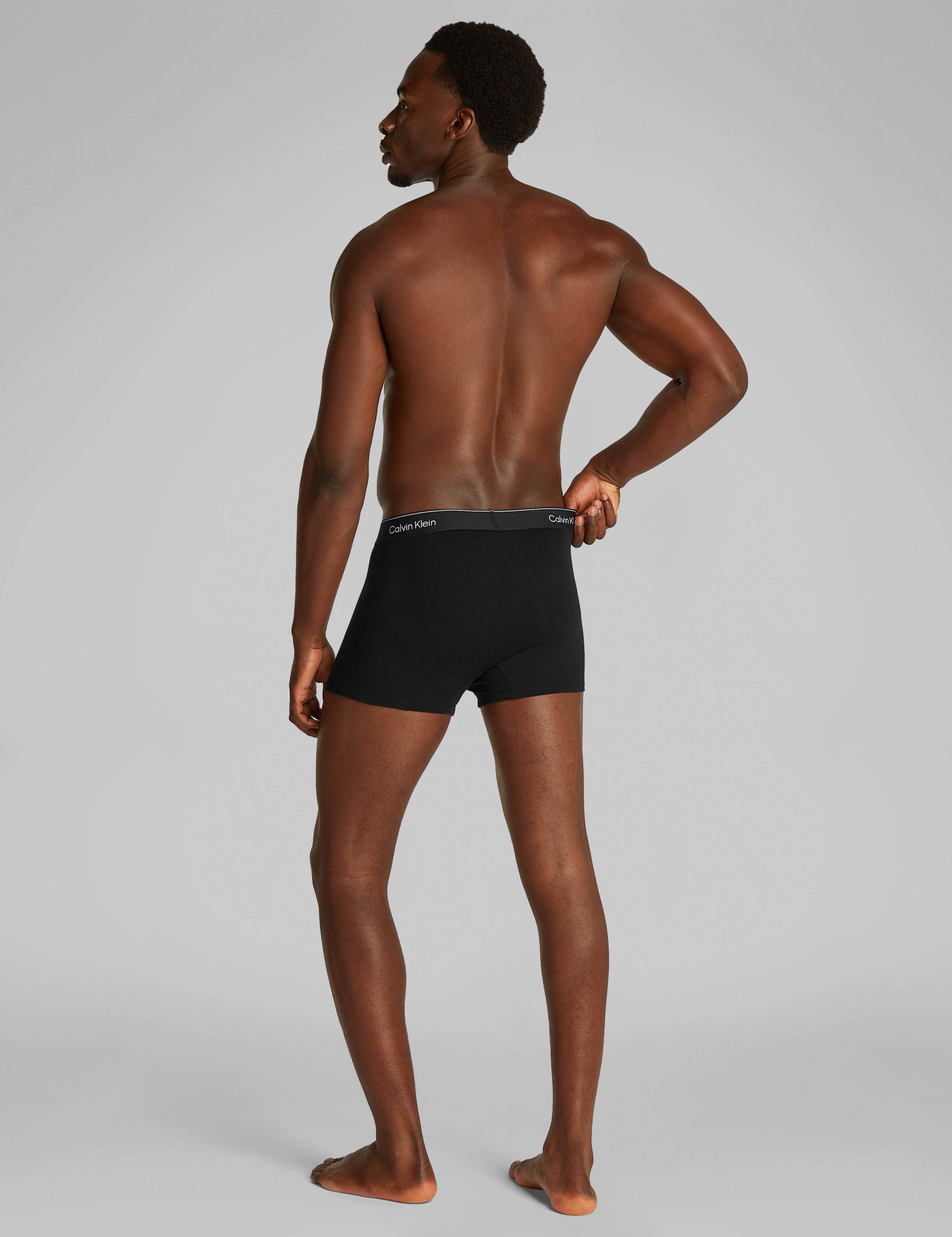 3 Pack Icon Cotton Stretch Dart Trunks 3 of 5