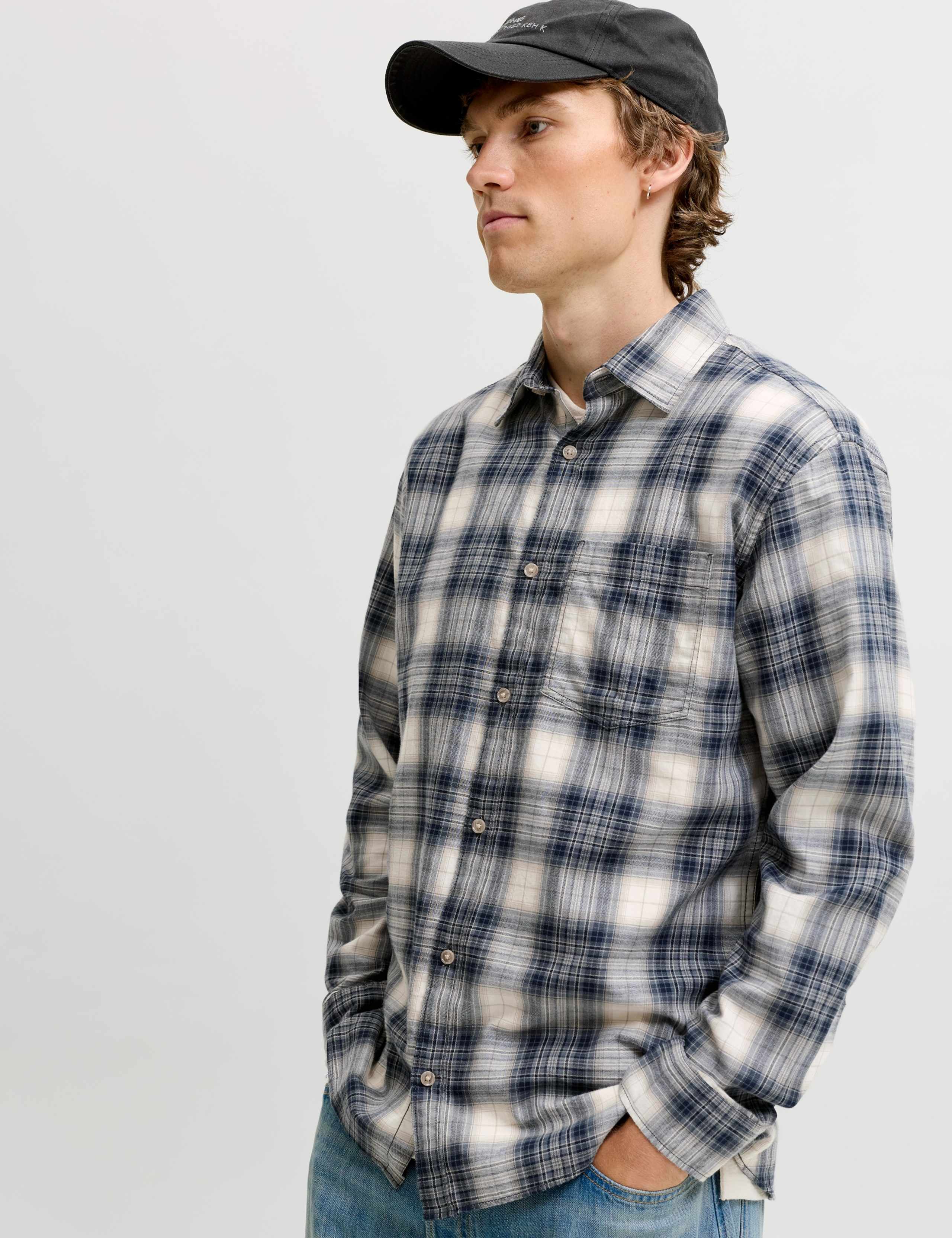 Pure Cotton Checked Shirt 2 of 6