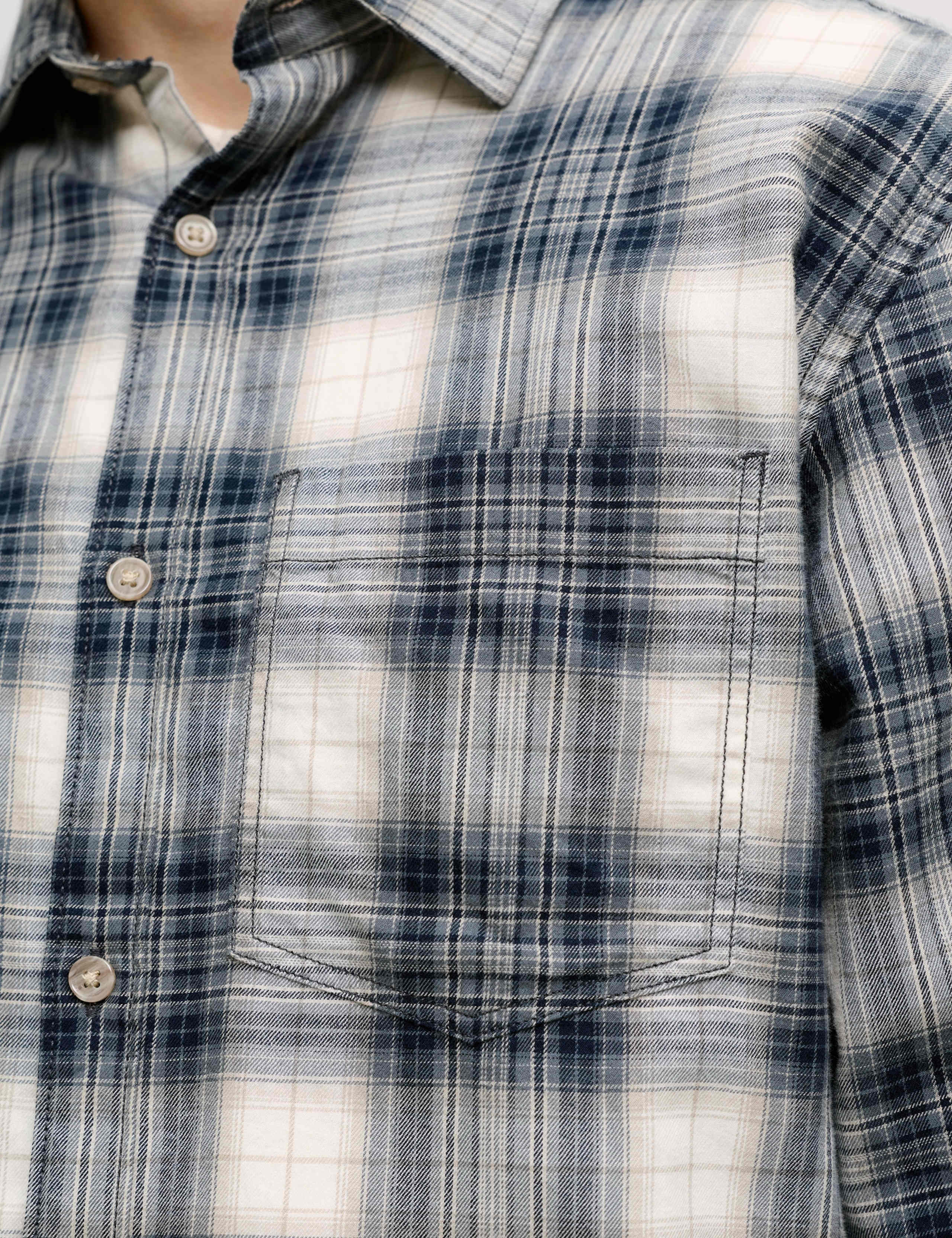 Pure Cotton Checked Shirt 6 of 6