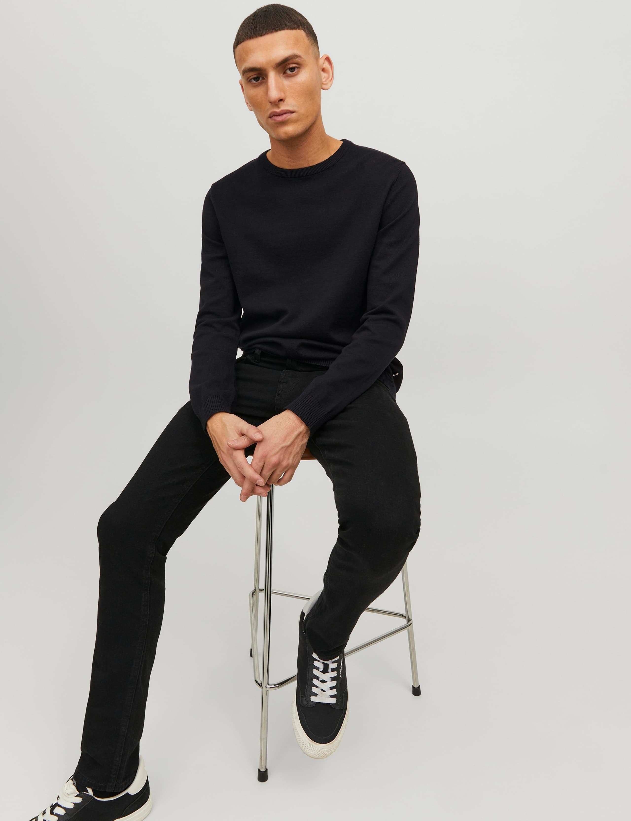 Pure Cotton Crew Neck Jumper 2 of 6