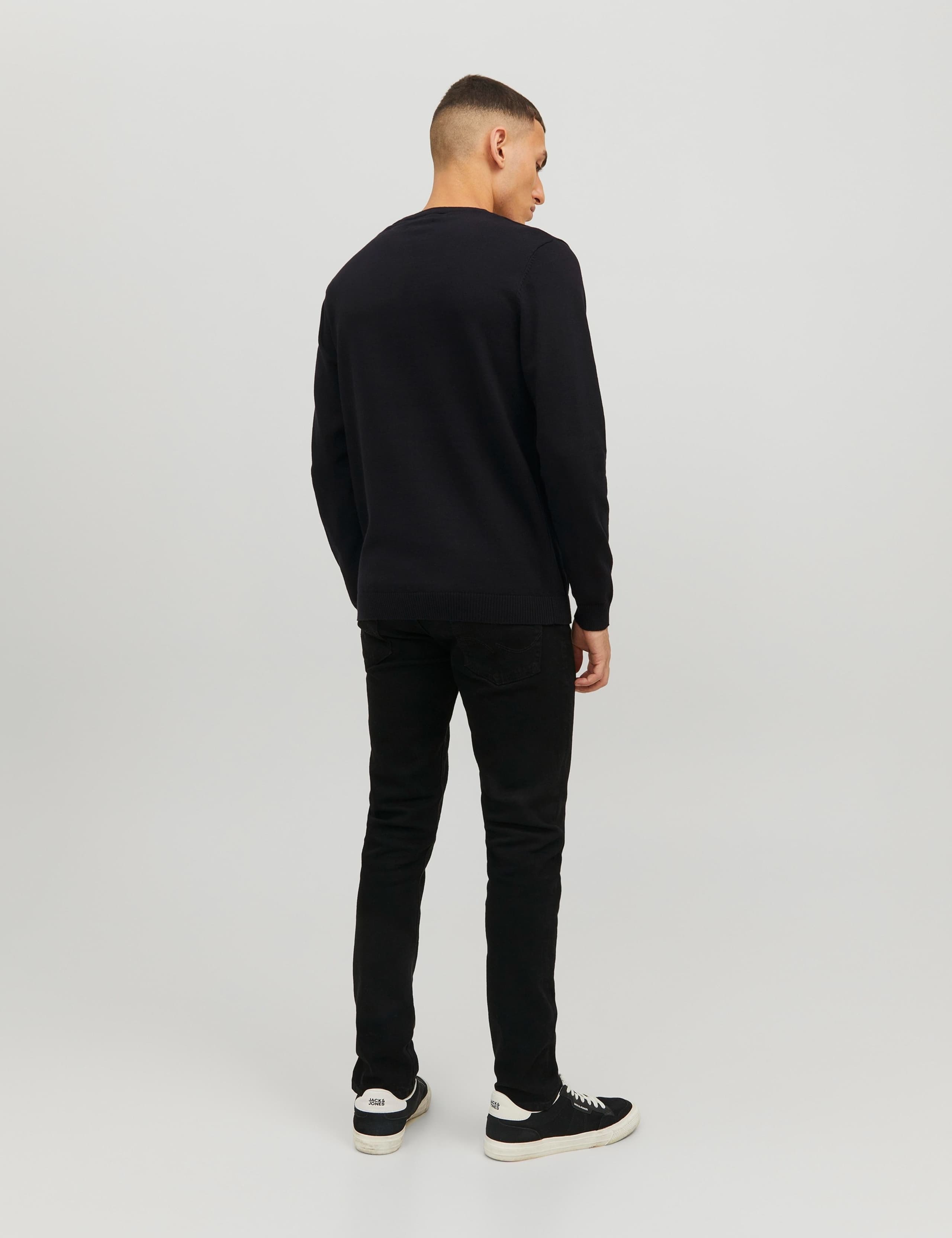 Pure Cotton Crew Neck Jumper 3 of 6
