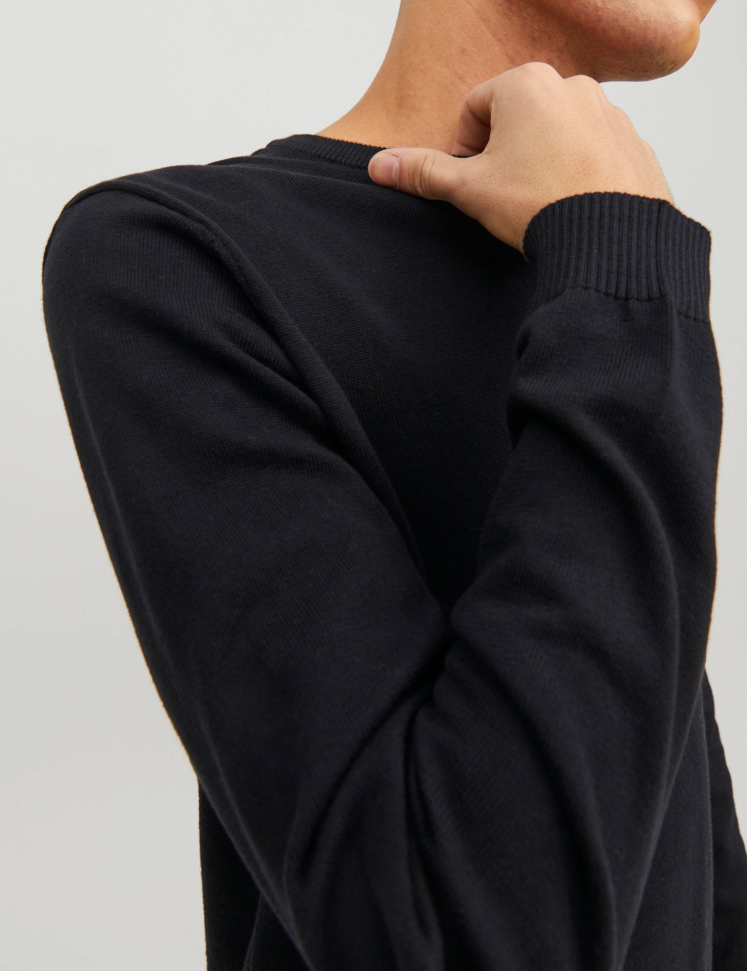 Pure Cotton Crew Neck Jumper 5 of 6