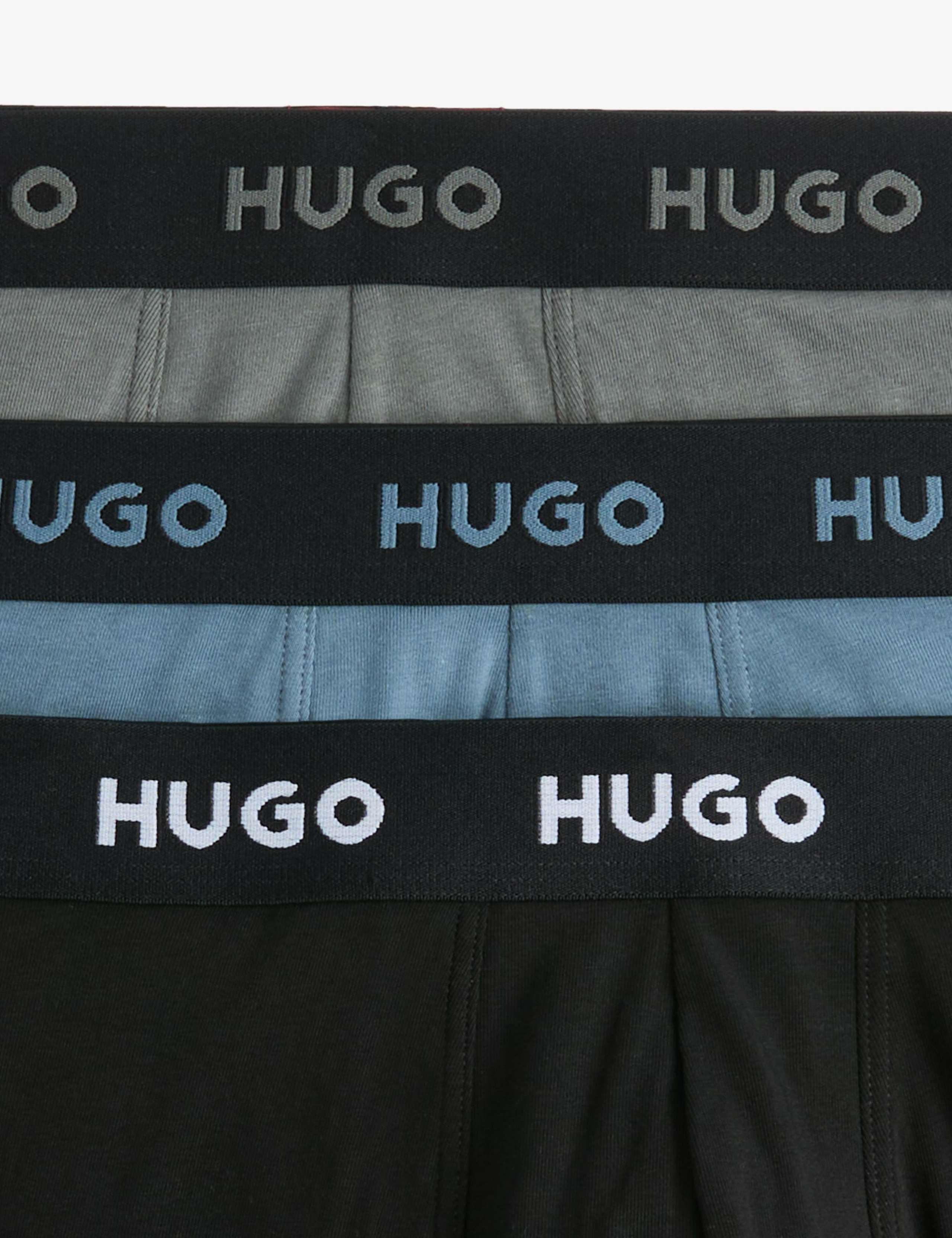 3 Pack Cotton Rich Logo Waistband Boxers 2 of 2