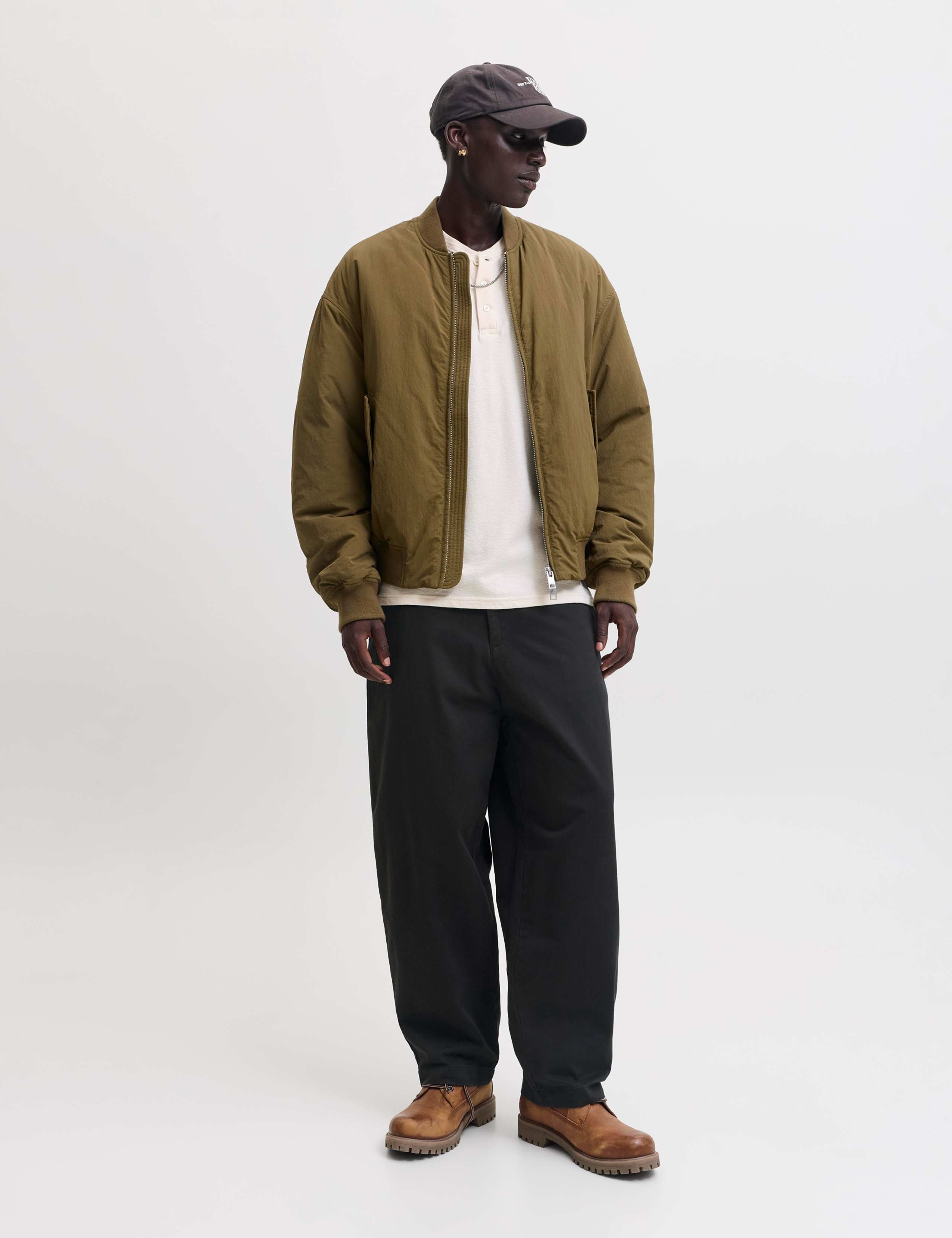 Barrel Fit Pure Cotton Chinos 2 of 7