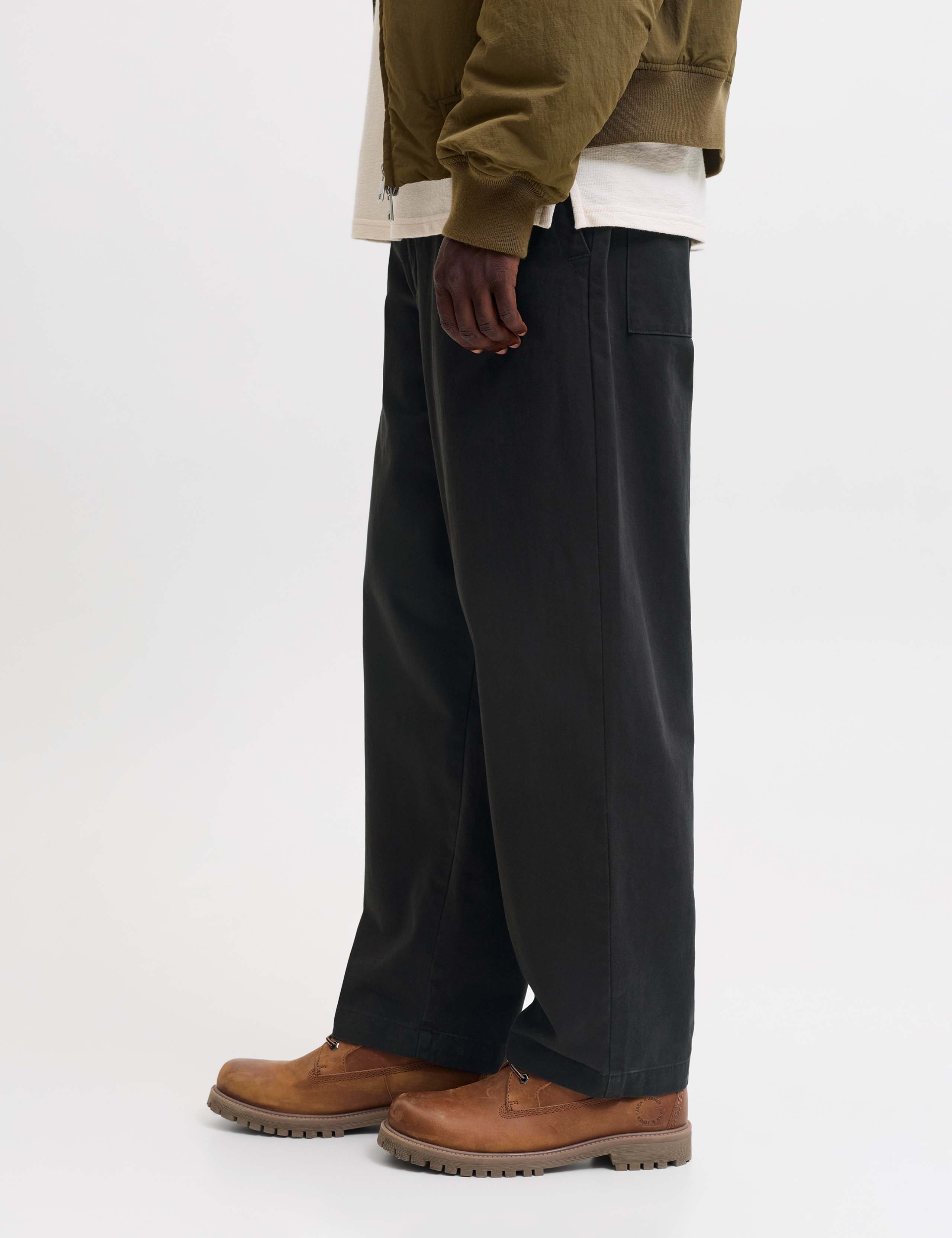 Barrel Fit Pure Cotton Chinos 6 of 7