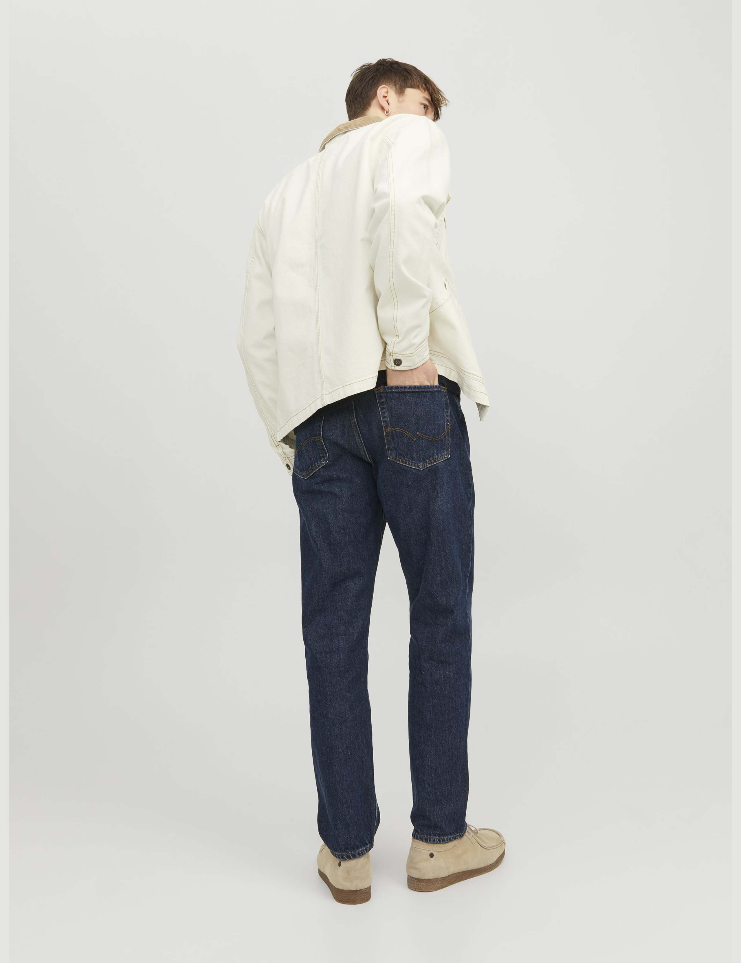 Loose Fit Pure Cotton 5 Pocket Jeans 5 of 8
