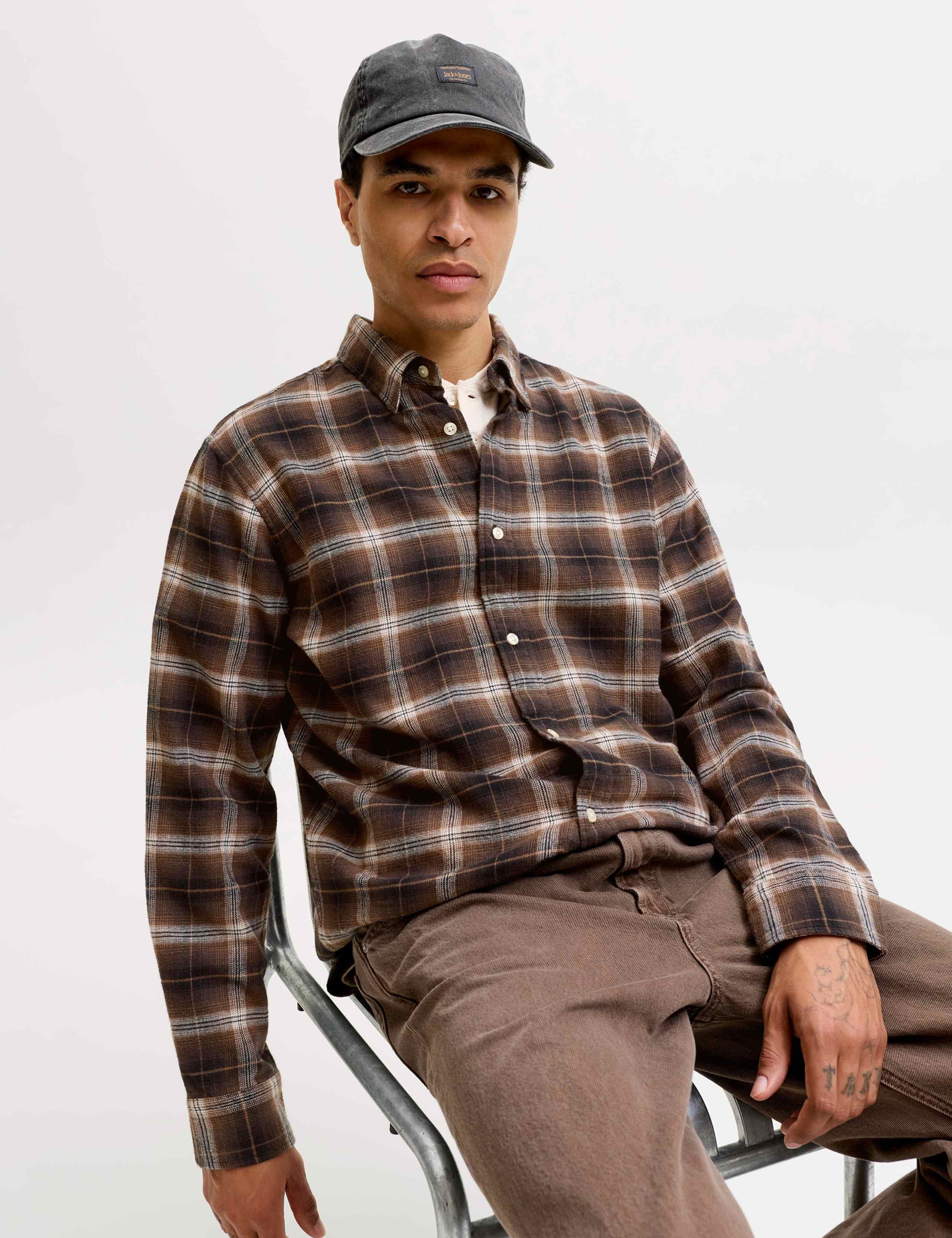 Pure Cotton Checked Shirt 2 of 6